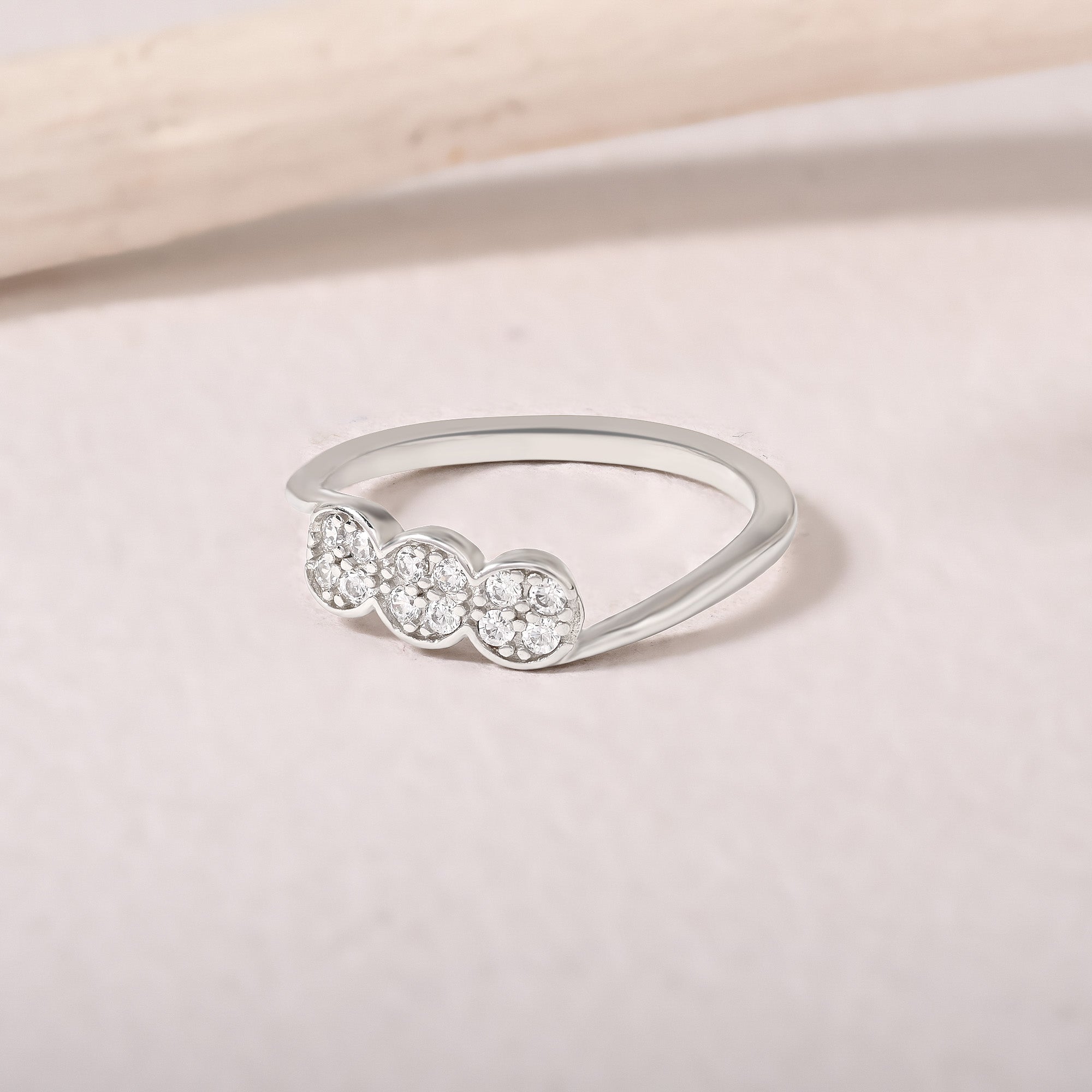 Eternal Circles Silver Ring