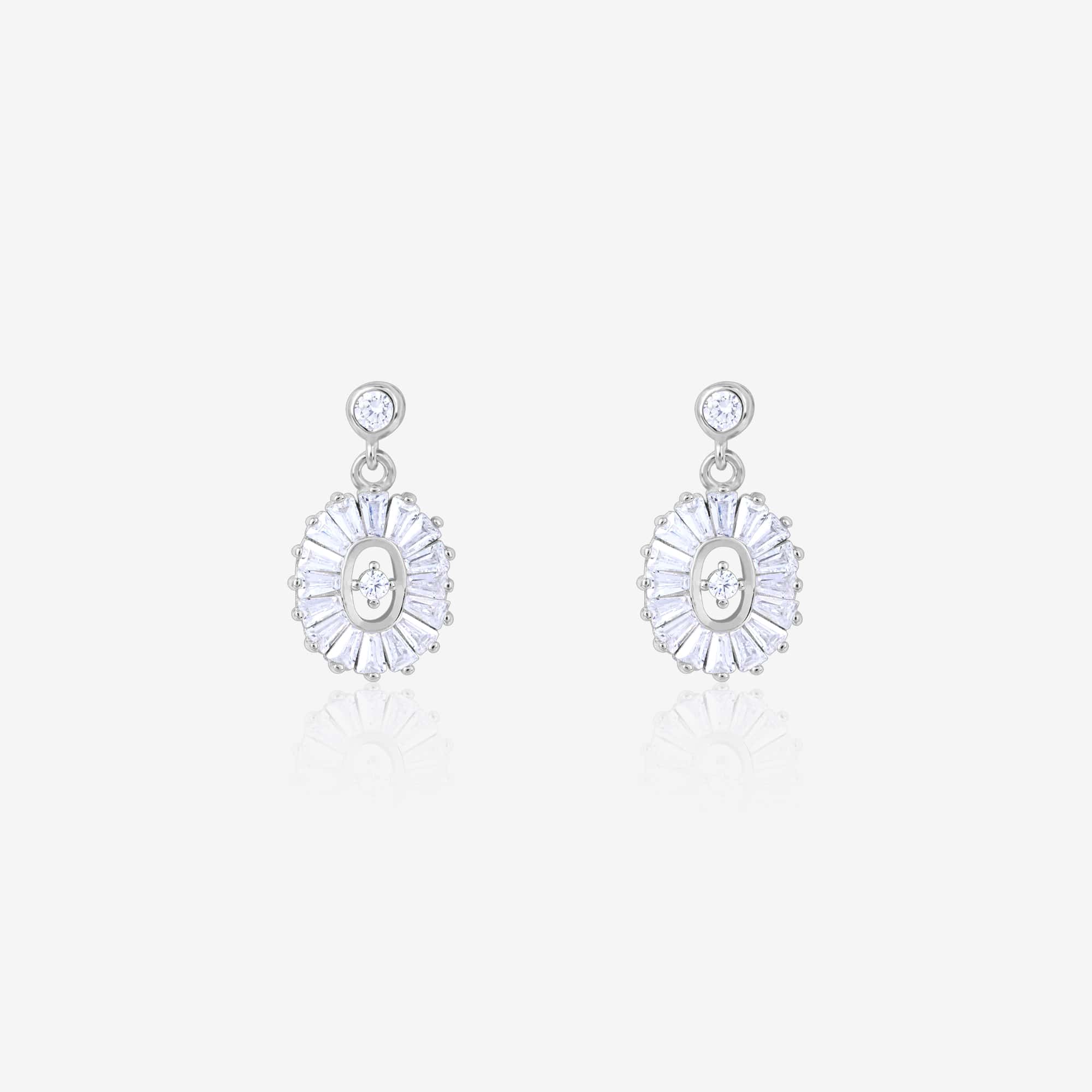 Radiant Oval Beads Earring