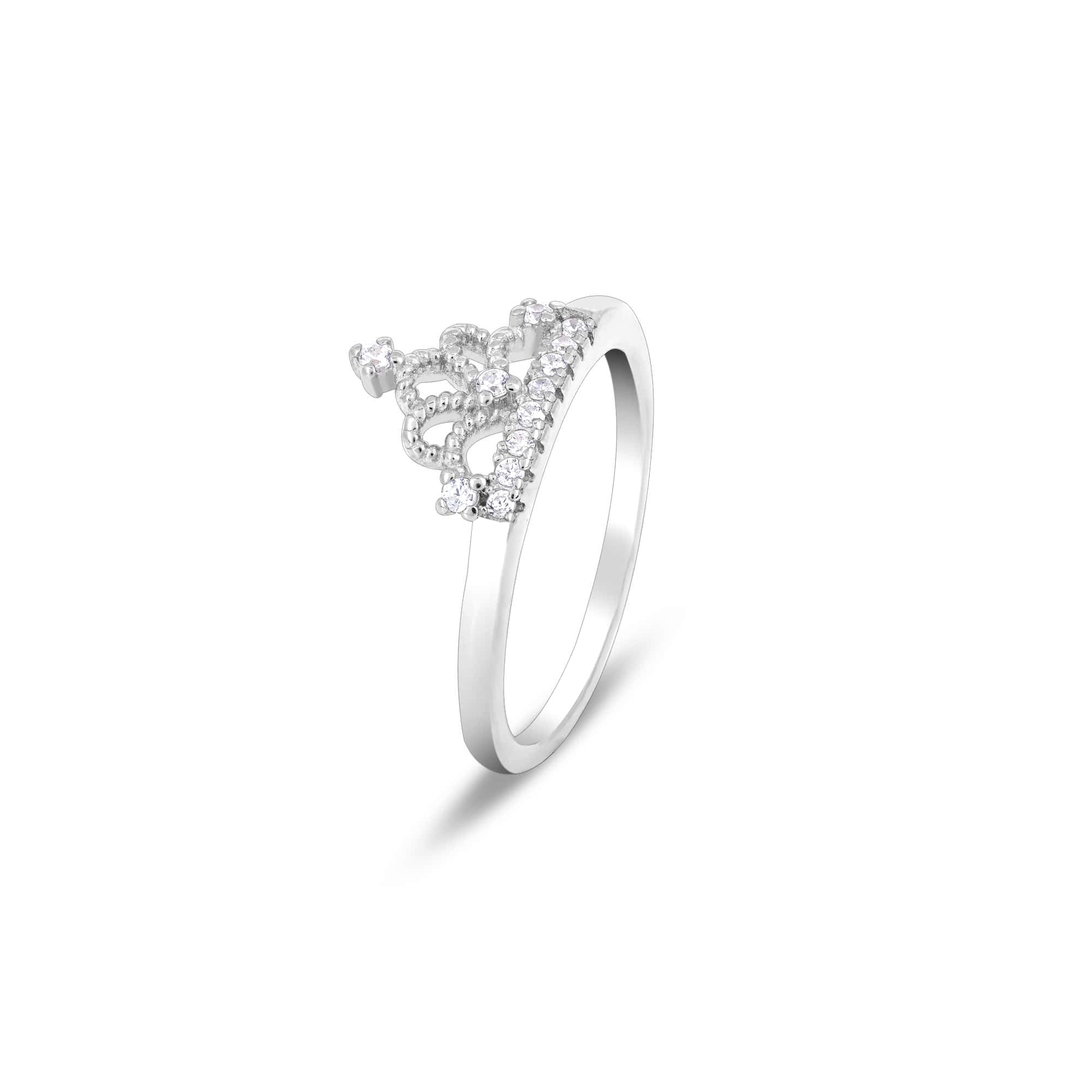 Royal Crown Silver Ring