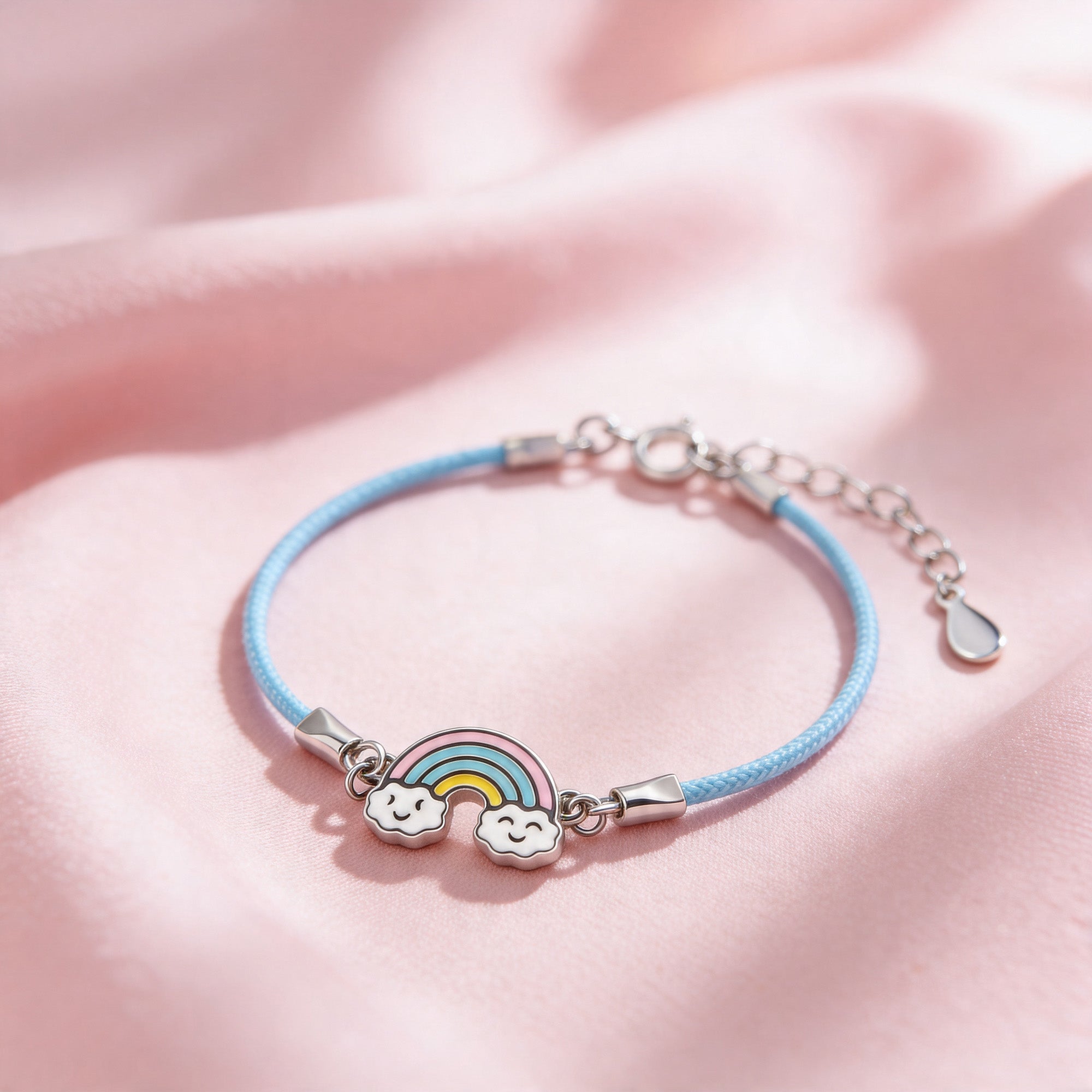 Rainbow Cloud Kids Bracelet
