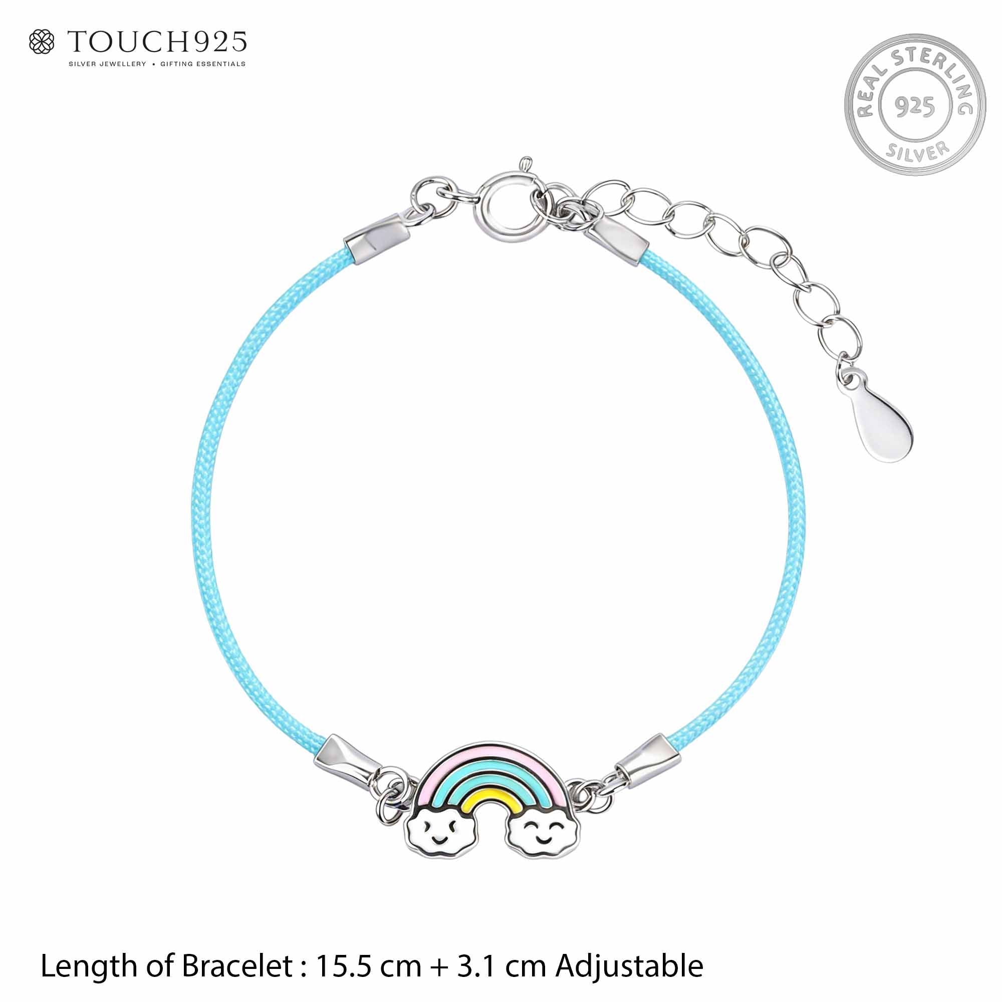 Rainbow Cloud Kids Bracelet