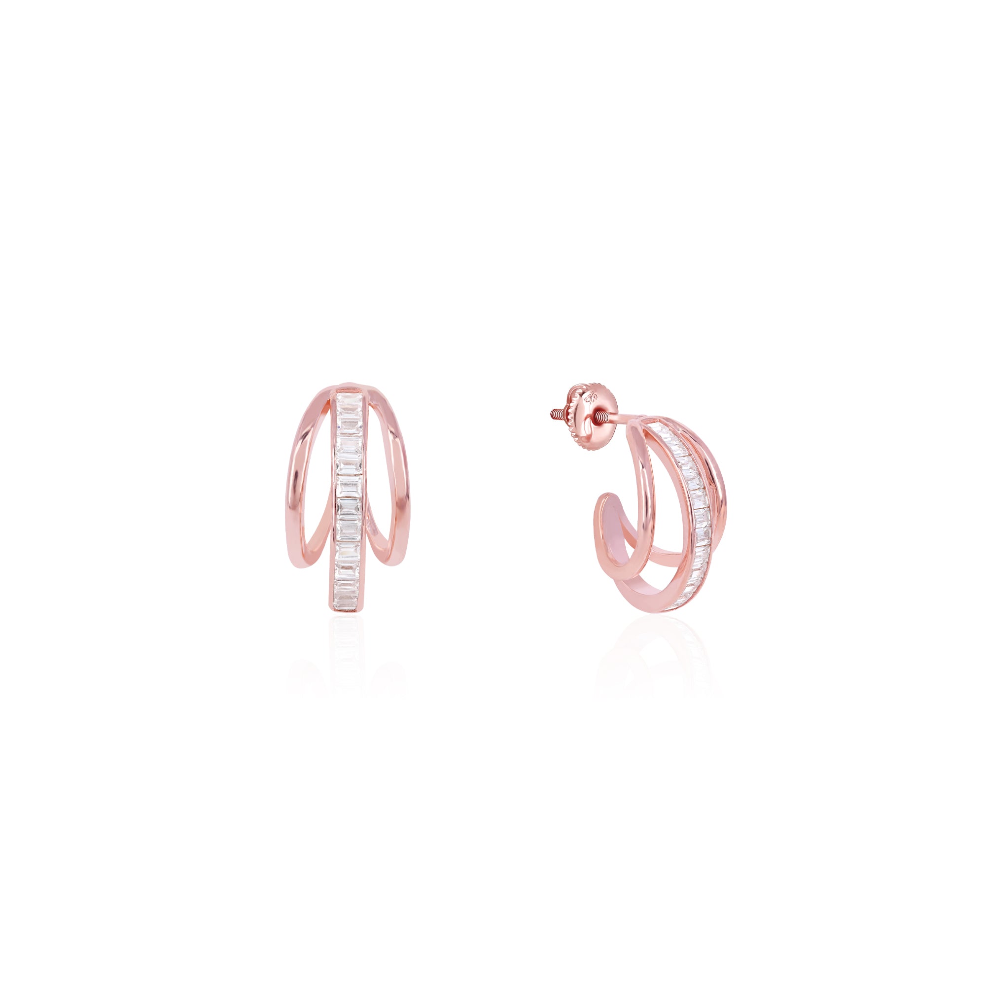 Structured Curvy Earring