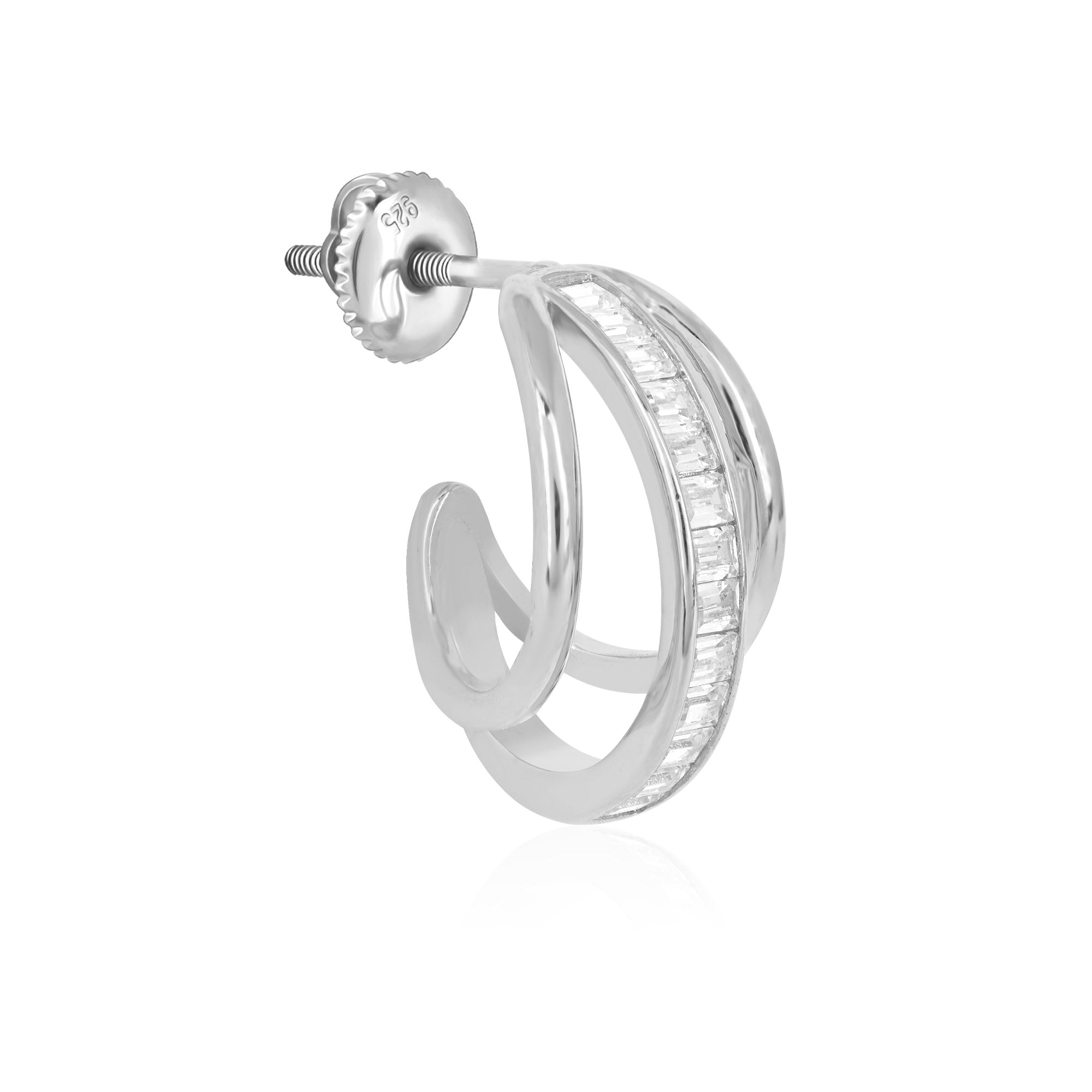 Structured Curvy Earring