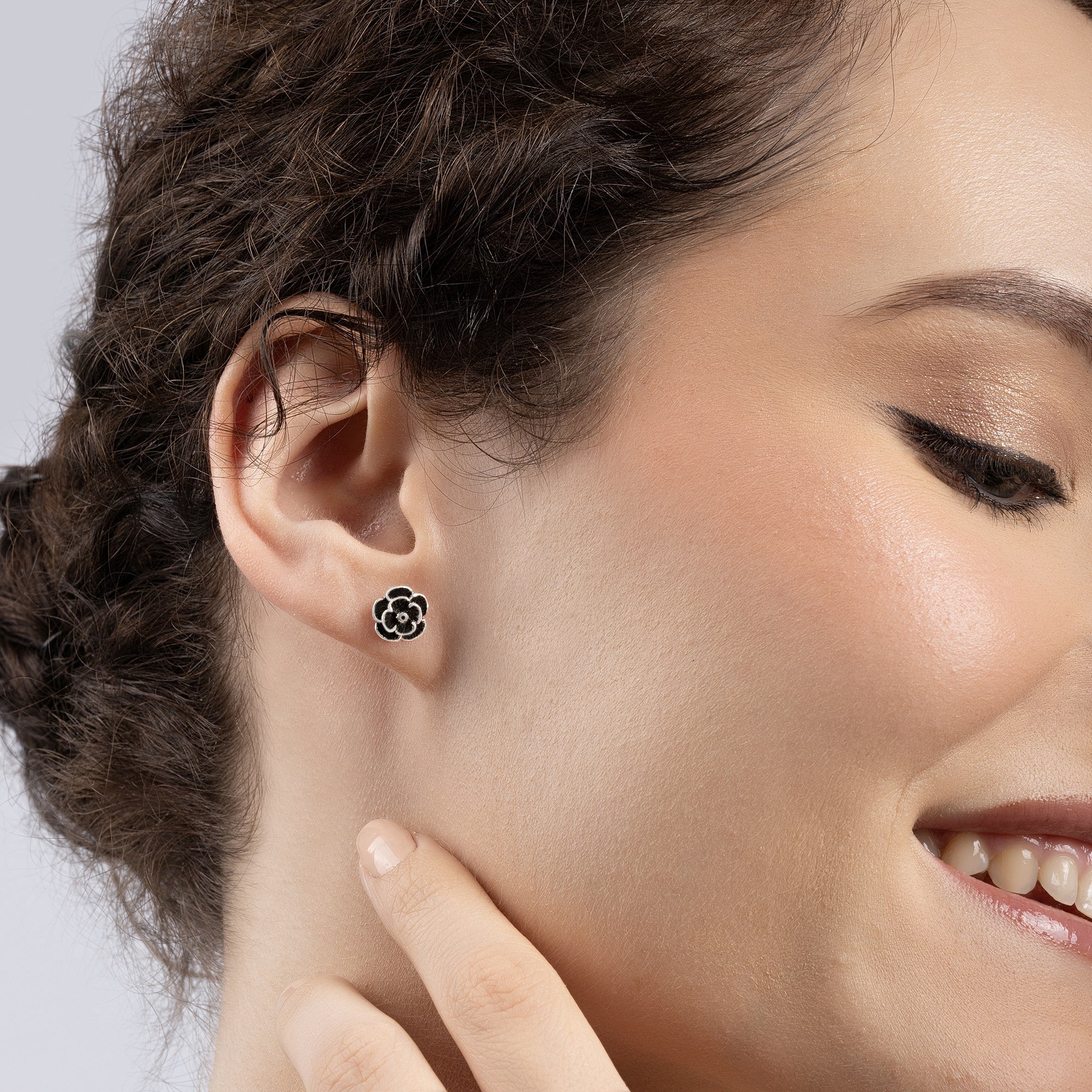 Floral Rose Studs
