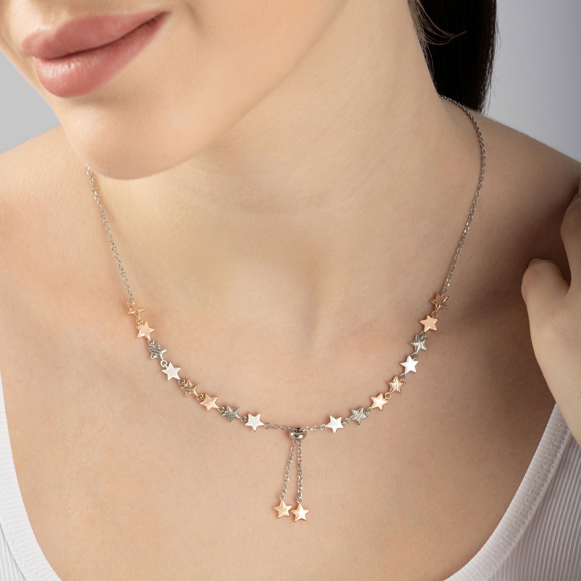 Starry Cascade Necklace