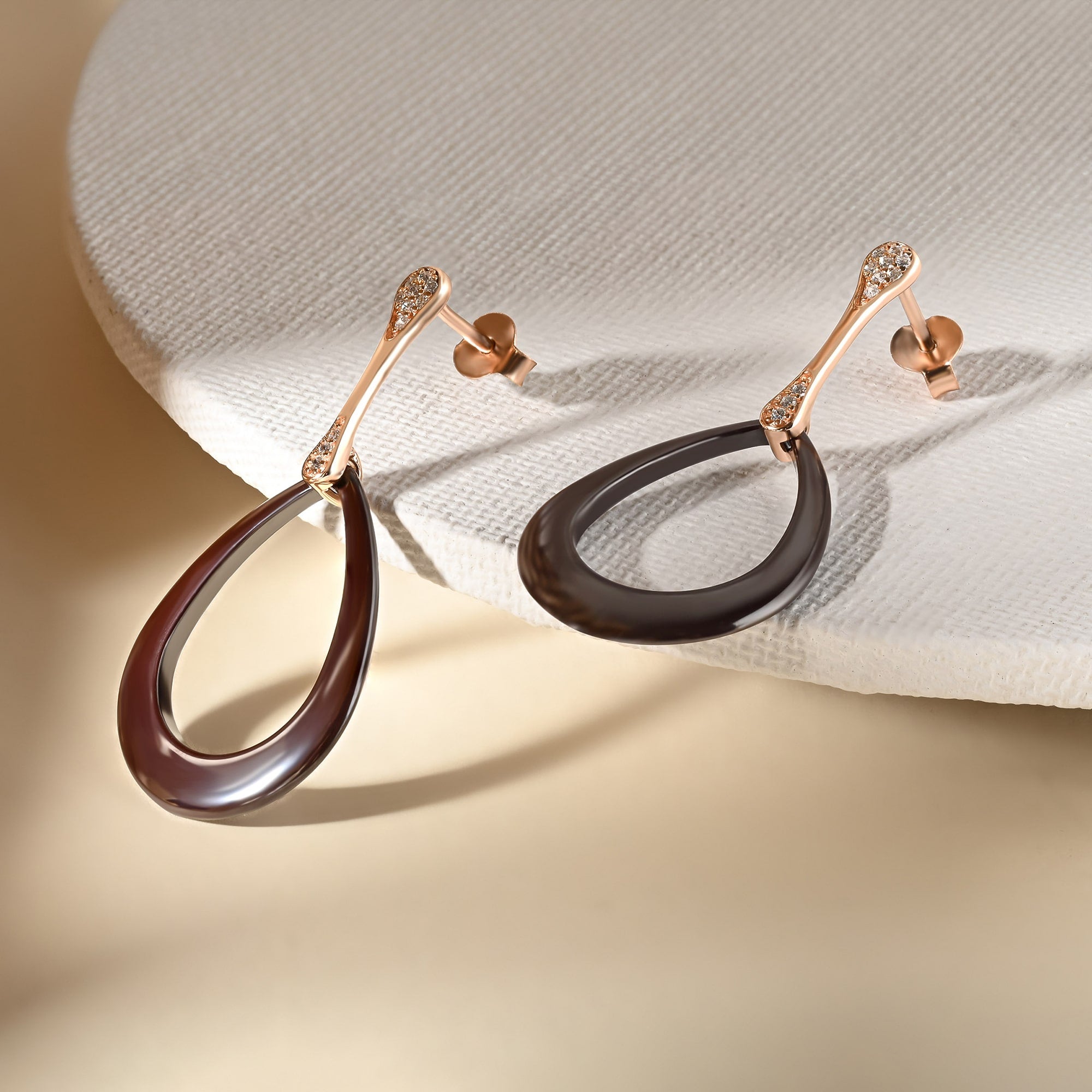 silver earrings