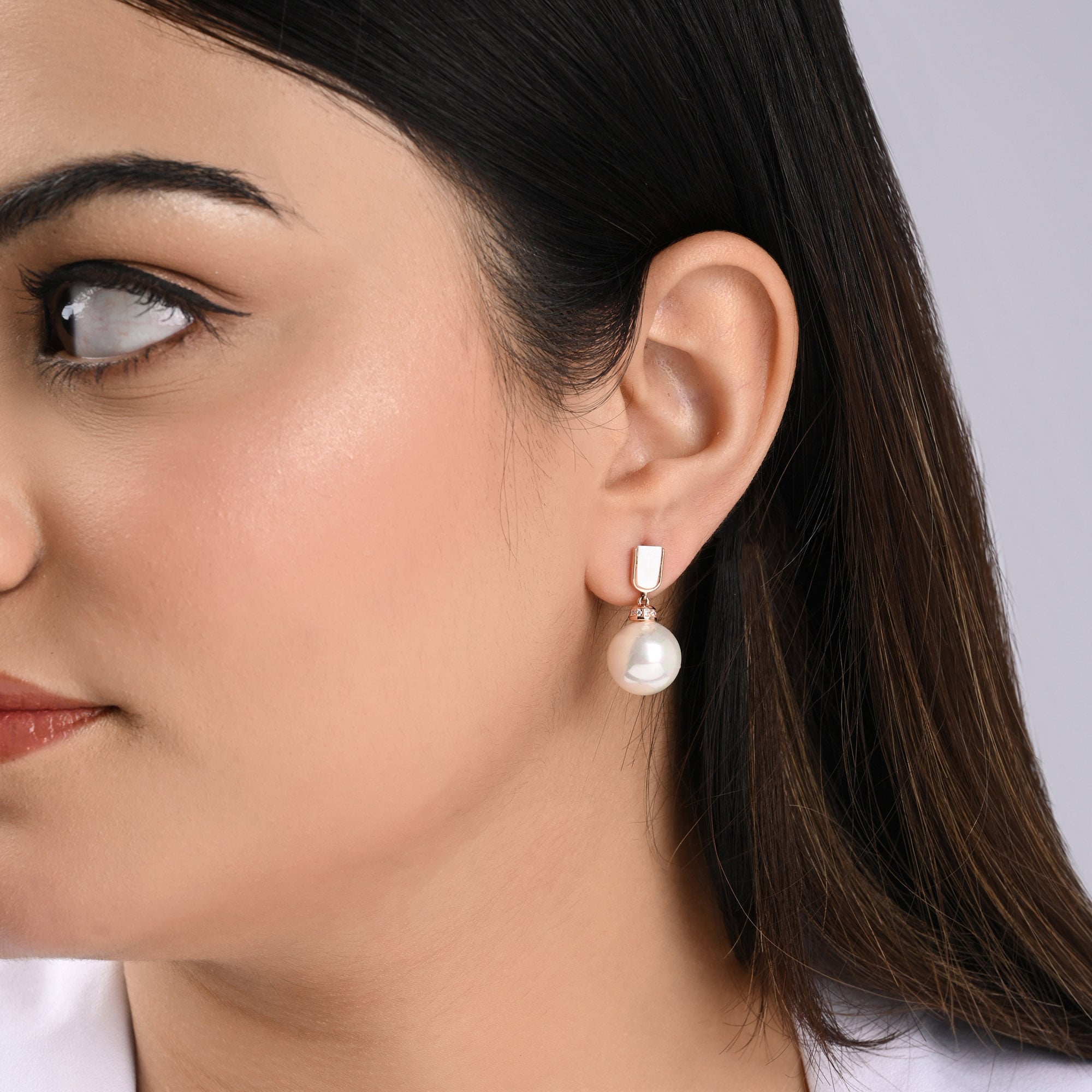 silver earring