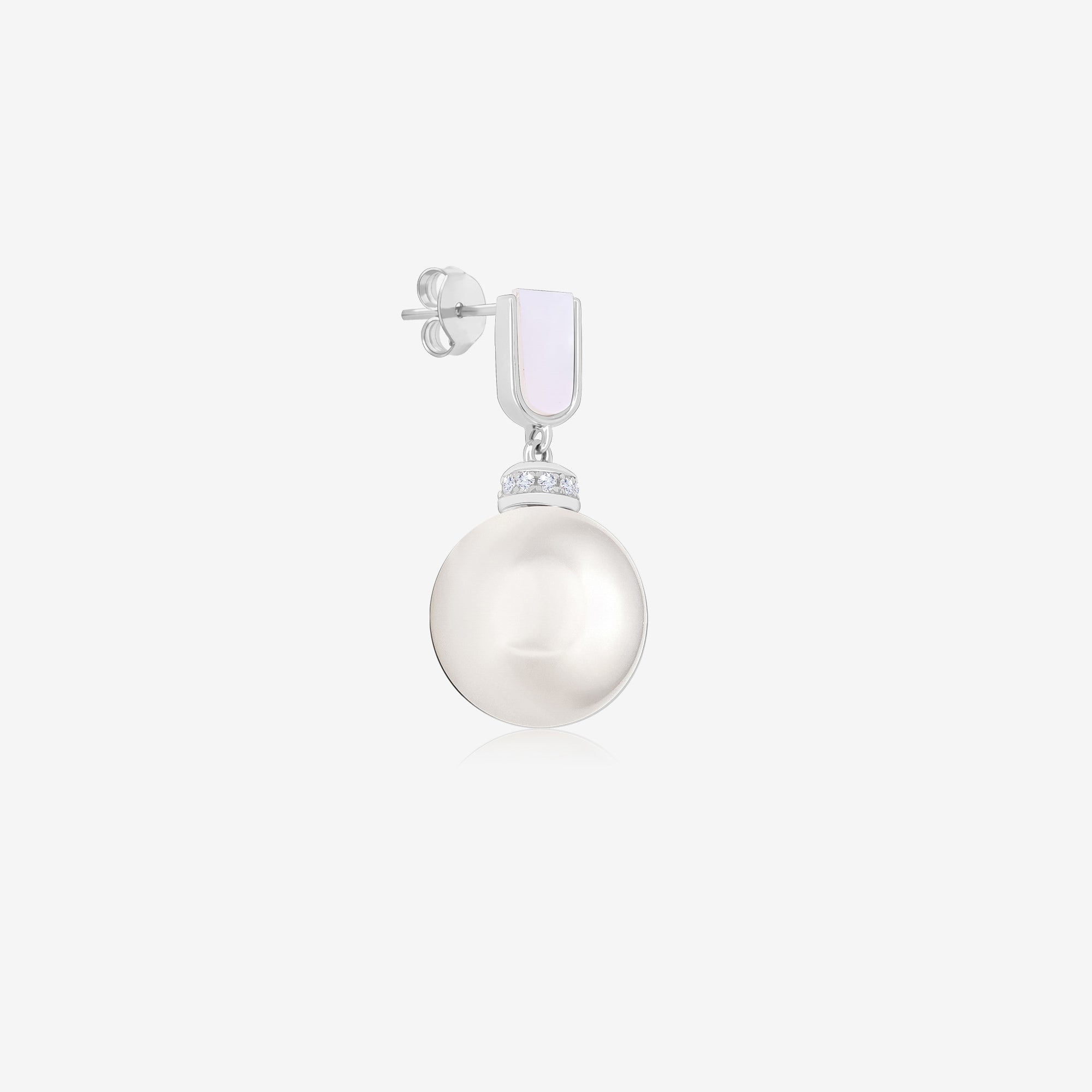 silver earring