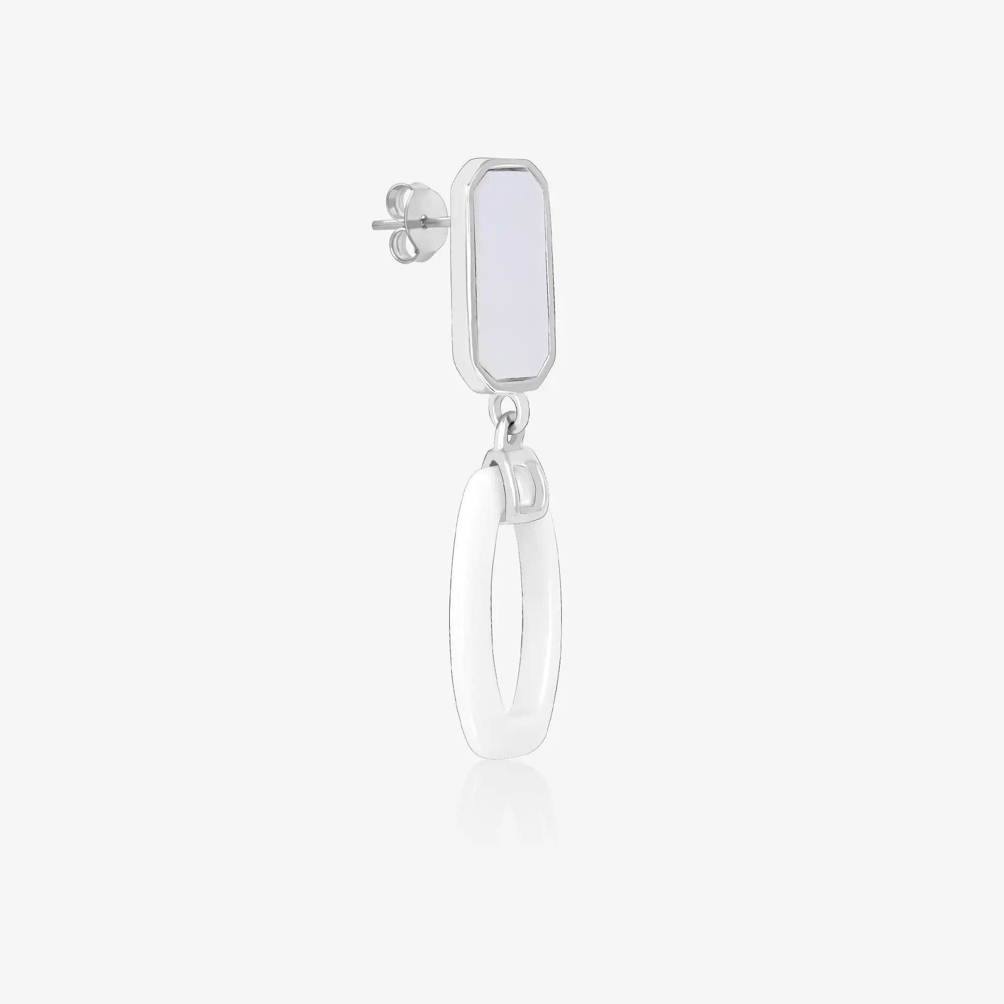 silver earring