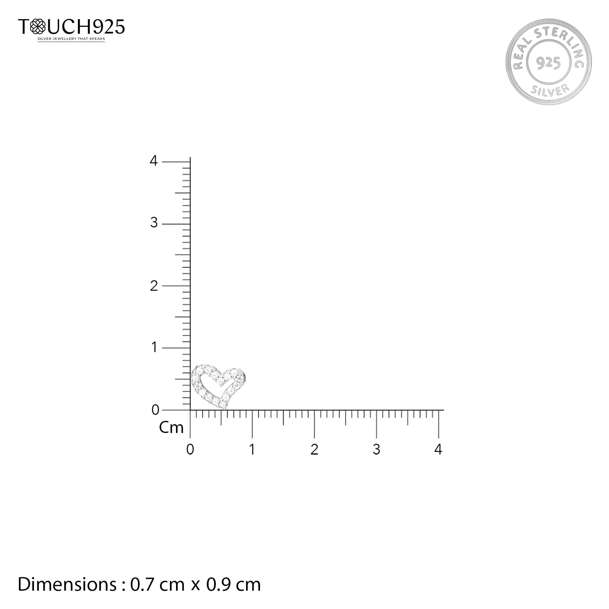 Eternal Little Heart Stud