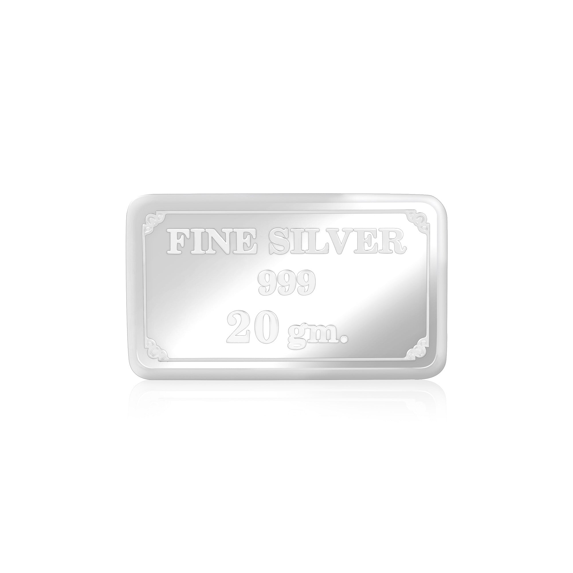 999 Silver 20G Ganesh and Laxmi Bar