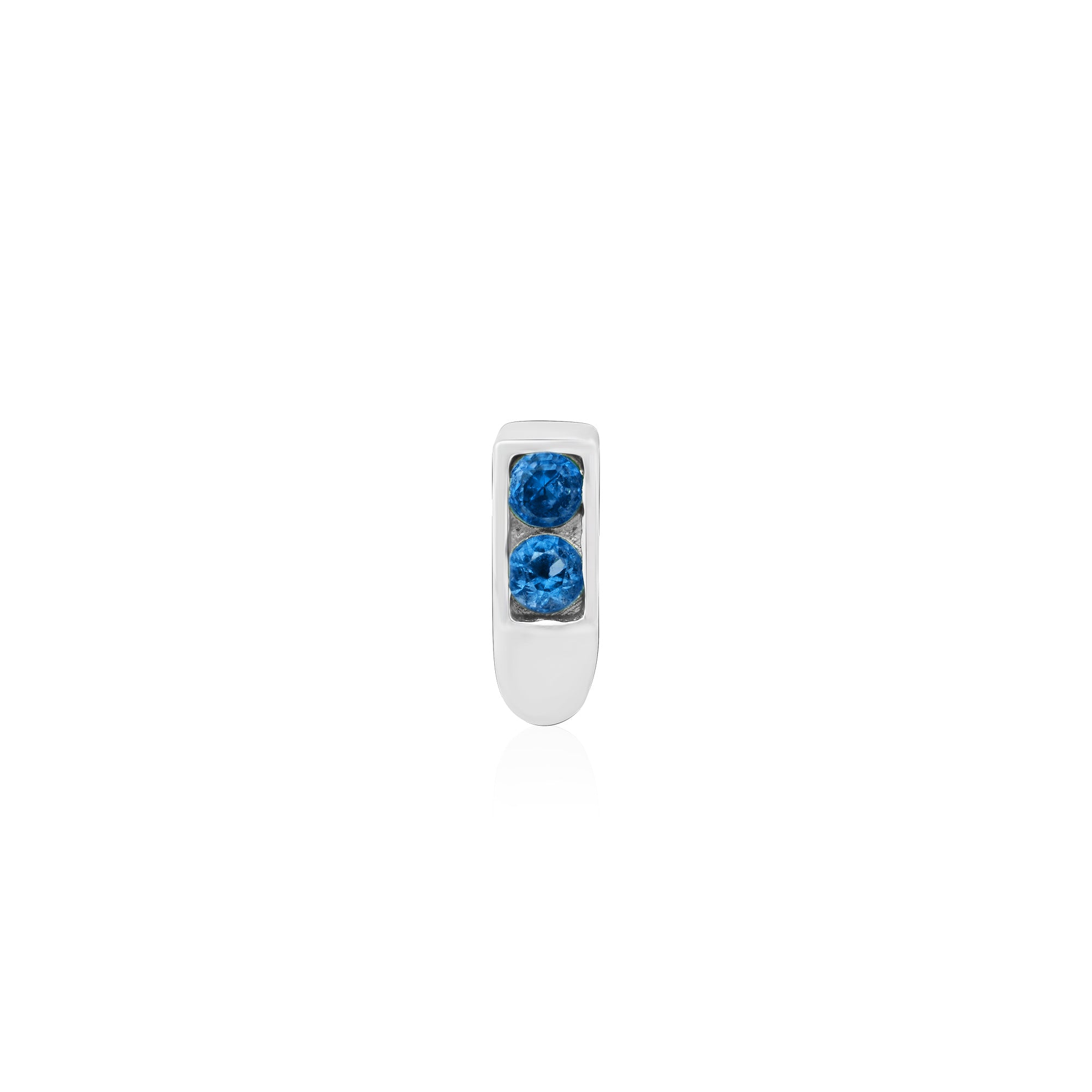Minimal Bar Silver Nose Pin
