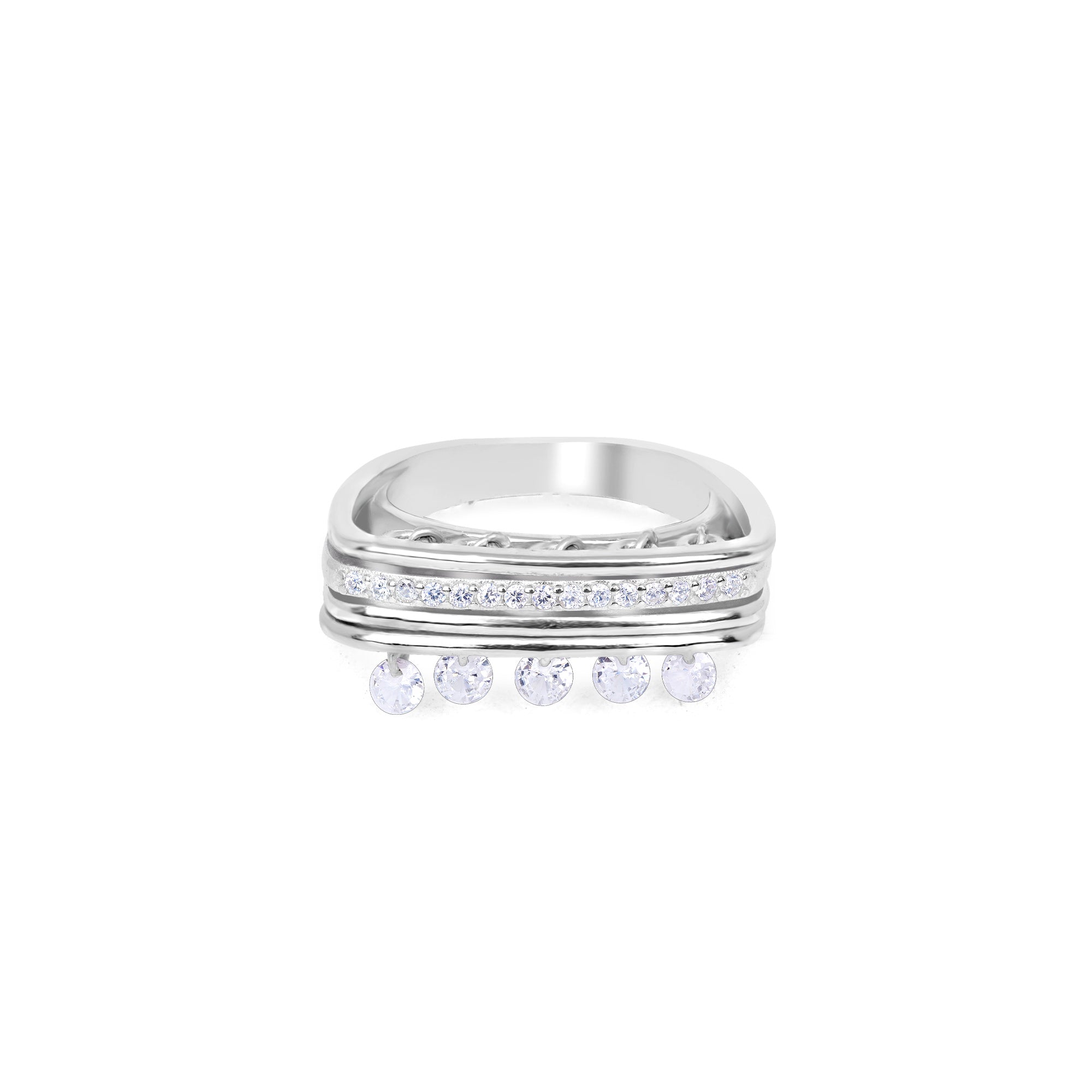 Pure Elegance Silver Ring