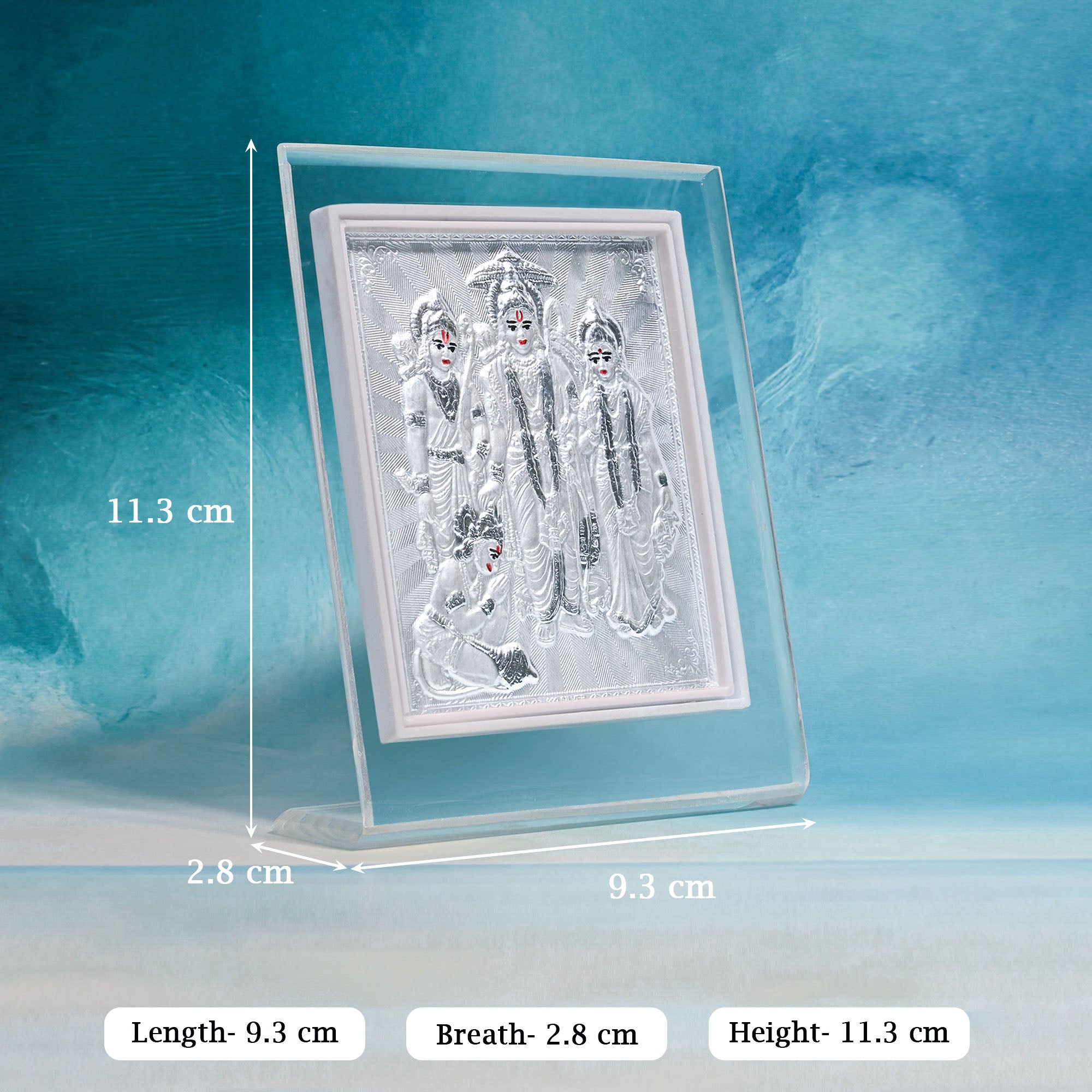 999 Silver Ram Darbar Frame