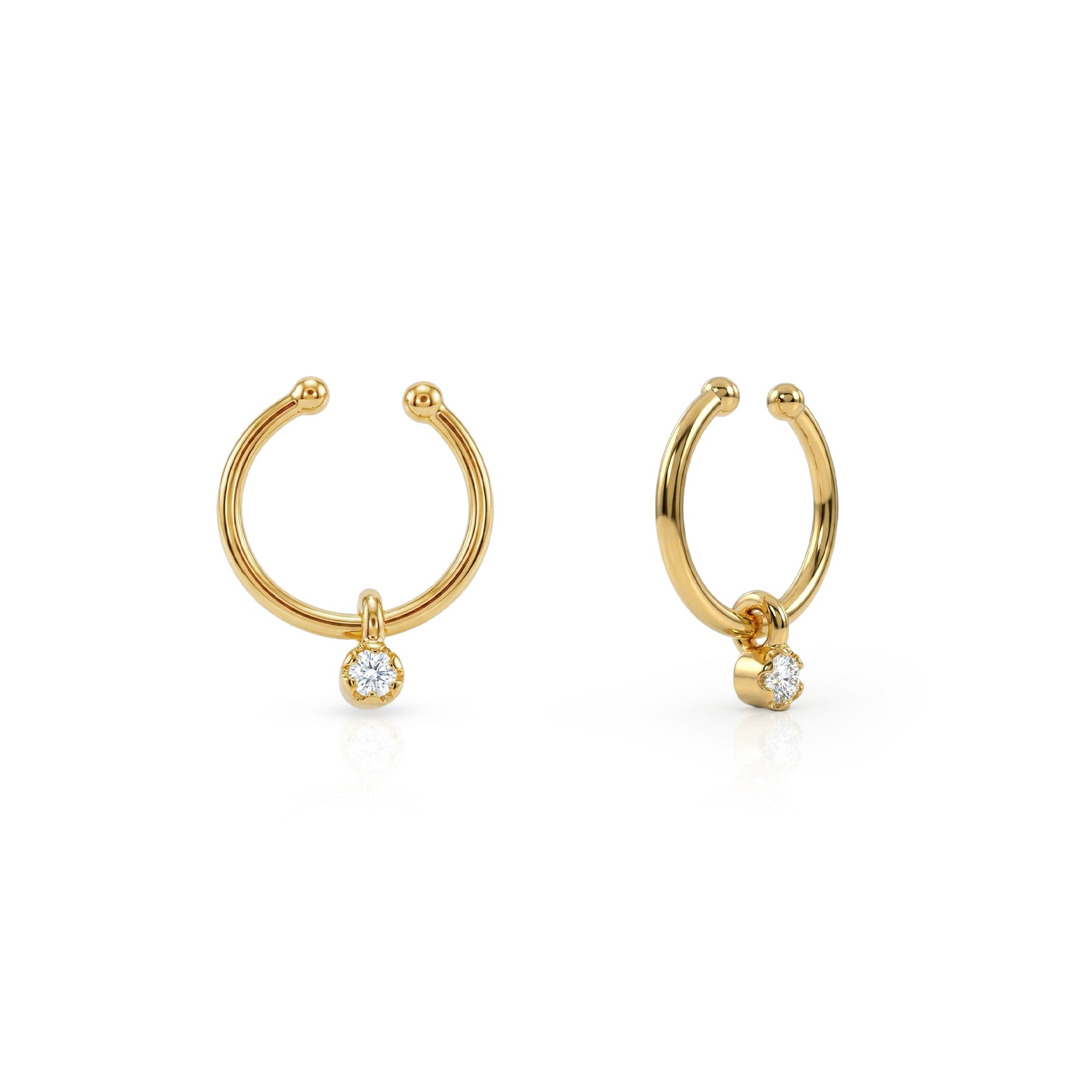 Minimal Drop Septum Nose Ring