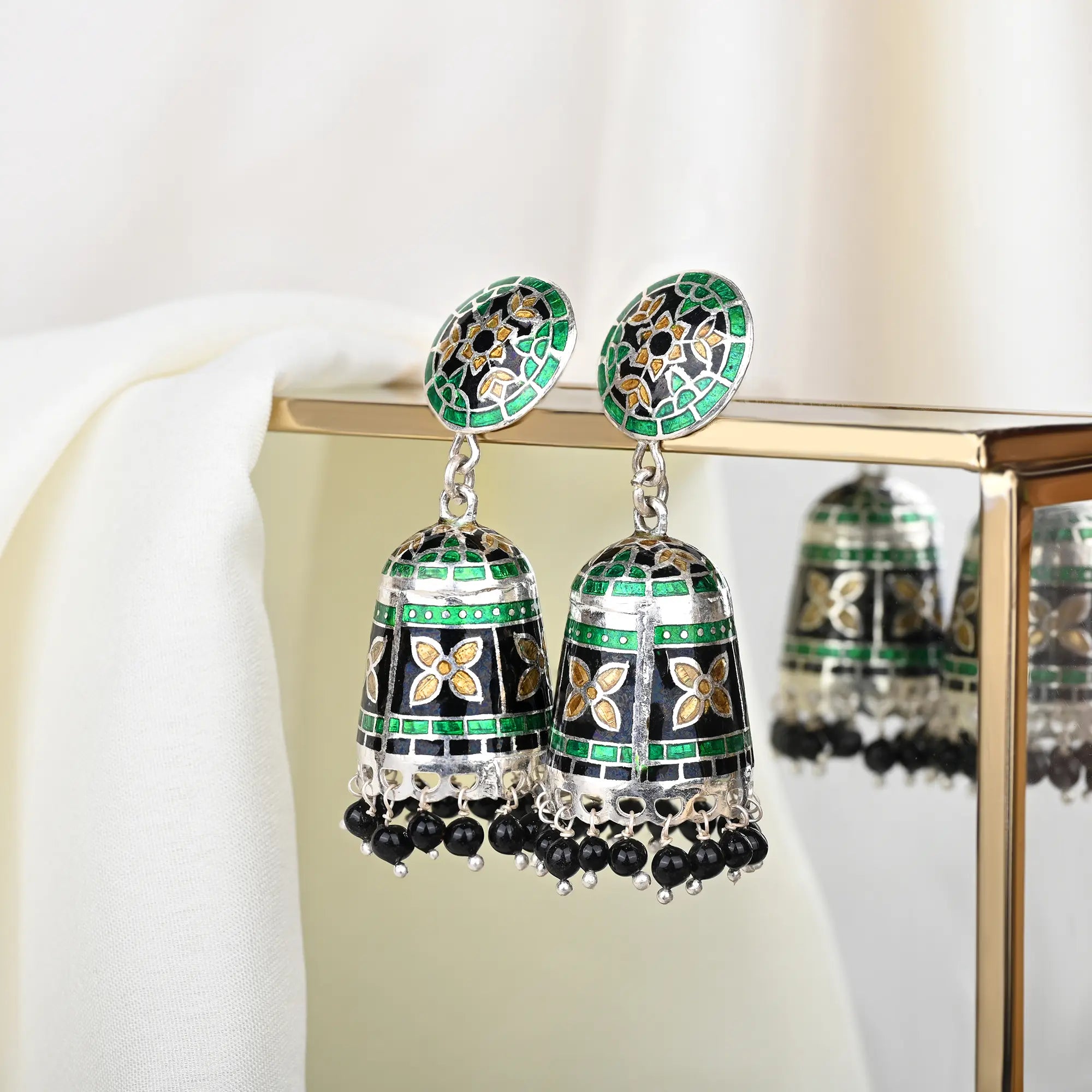 Regal Flower Jhumka