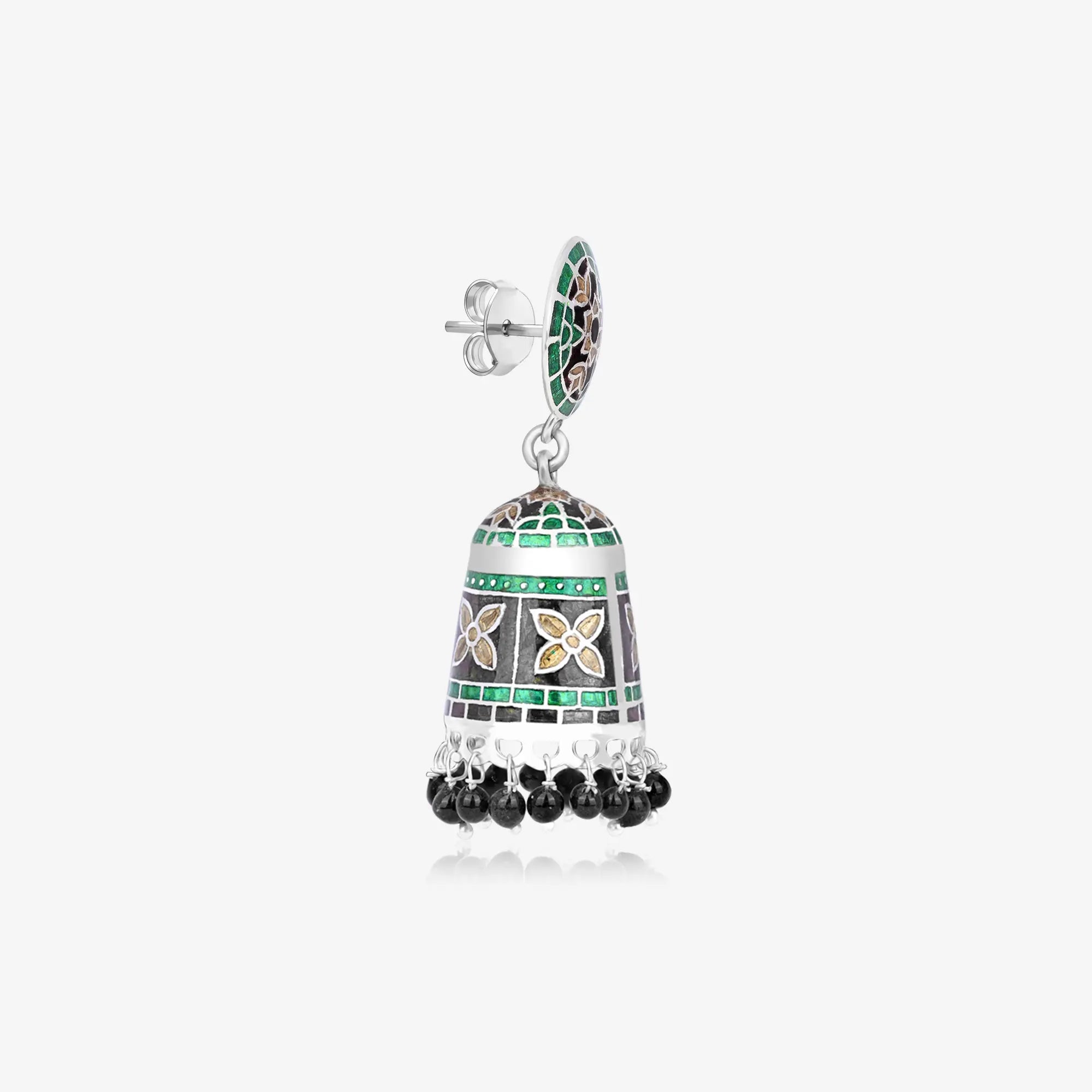 Regal Flower Jhumka