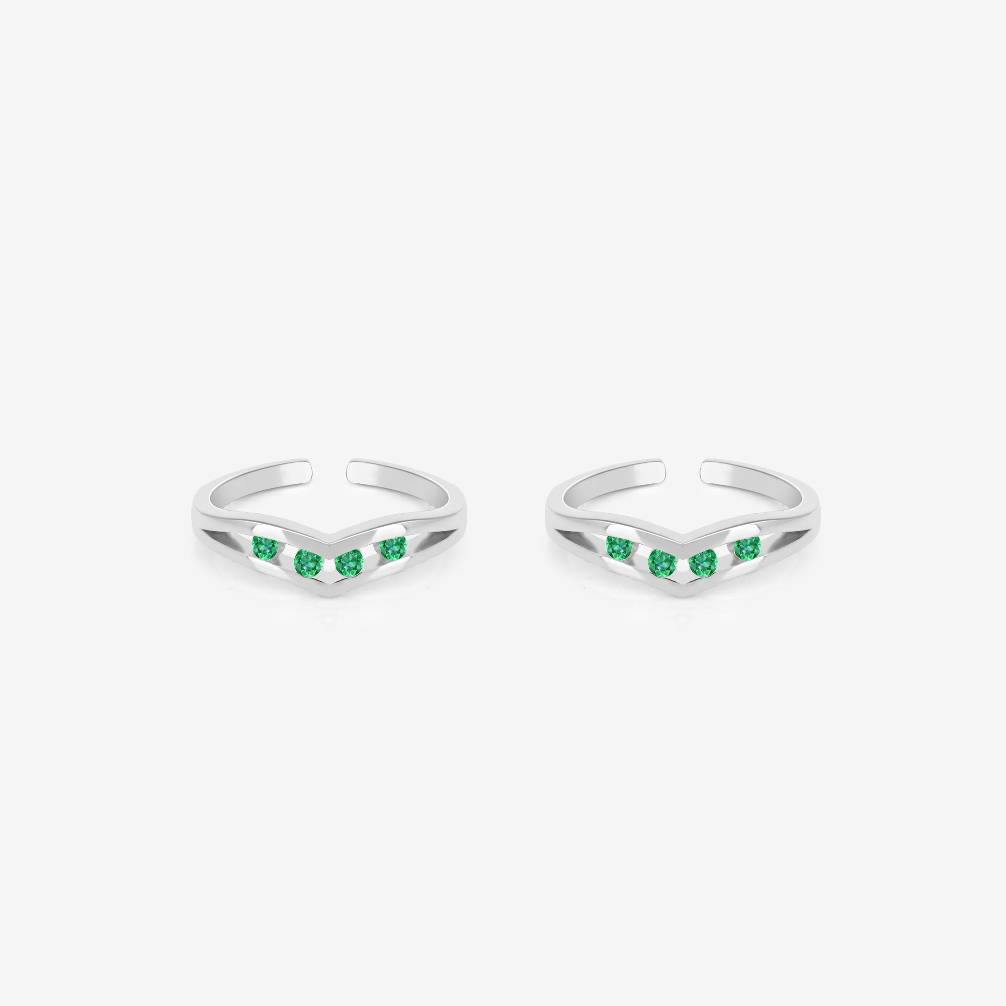 Sparkle Toe Rings