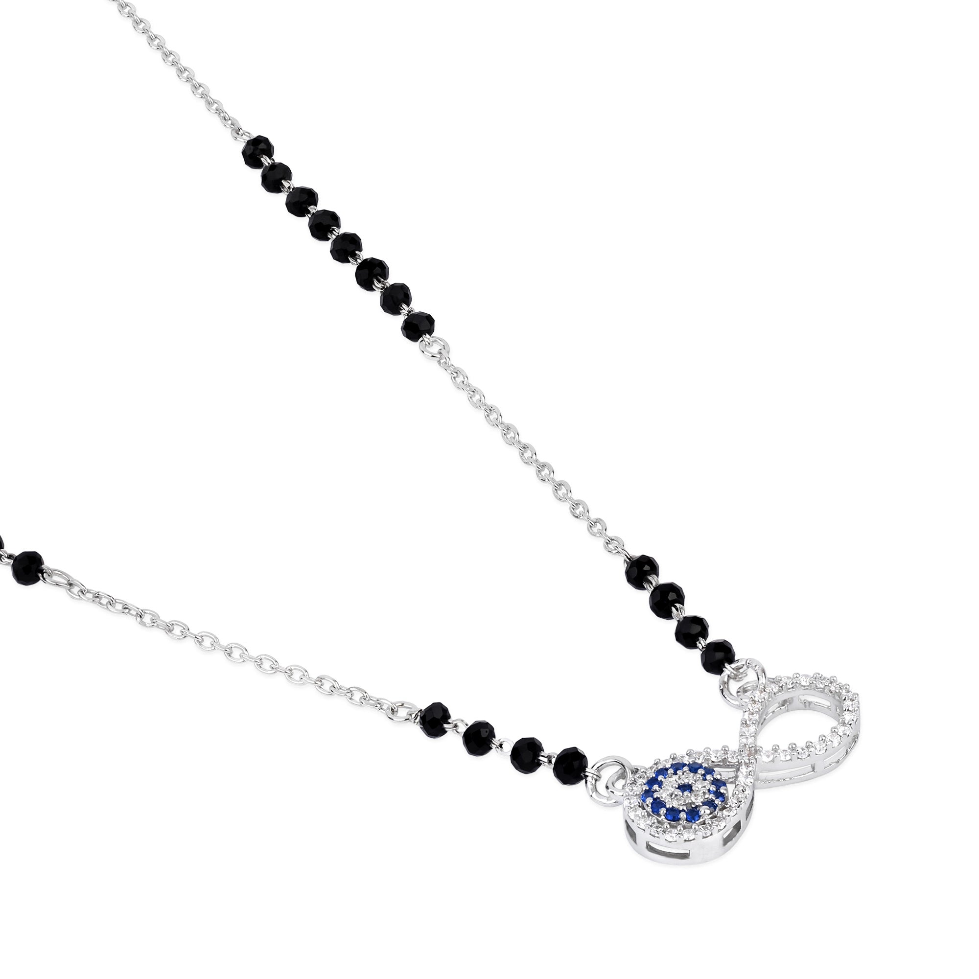 Infinity Evil Eye Zircon Mangalsutra