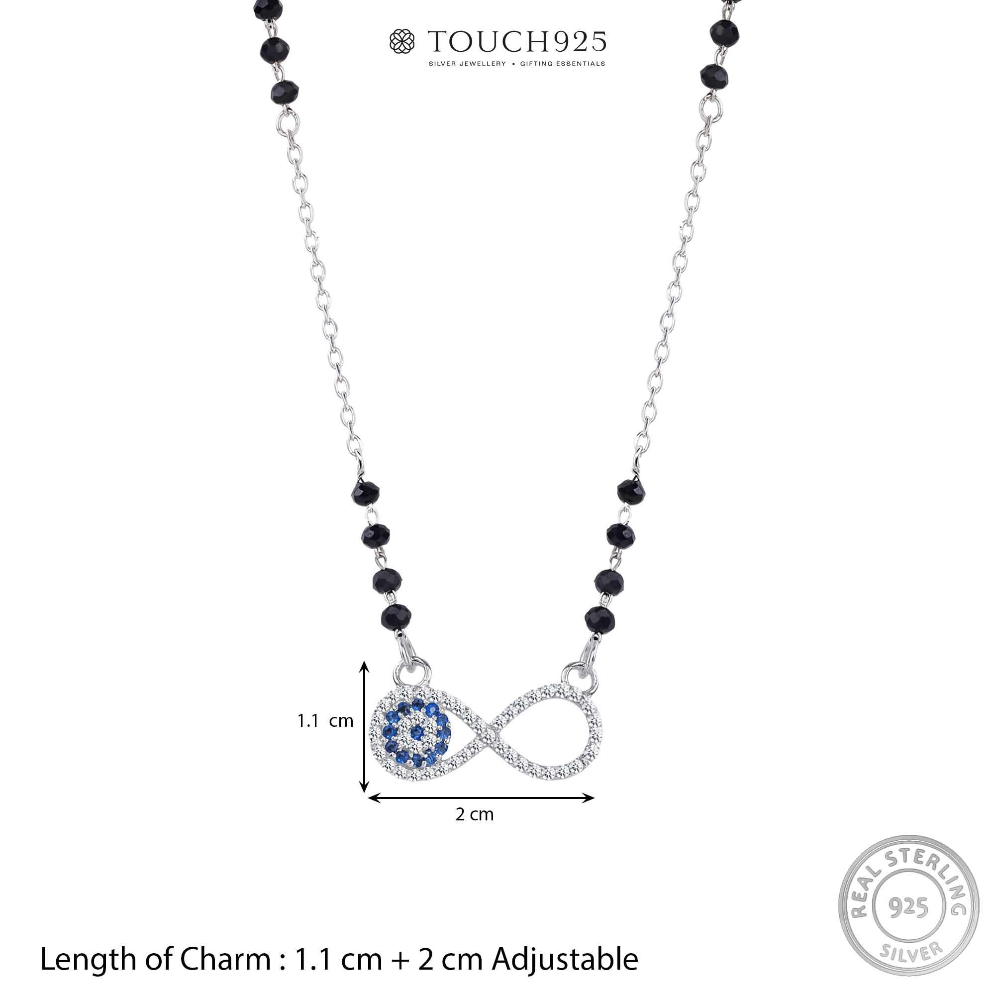 Infinity Evil Eye Zircon Mangalsutra