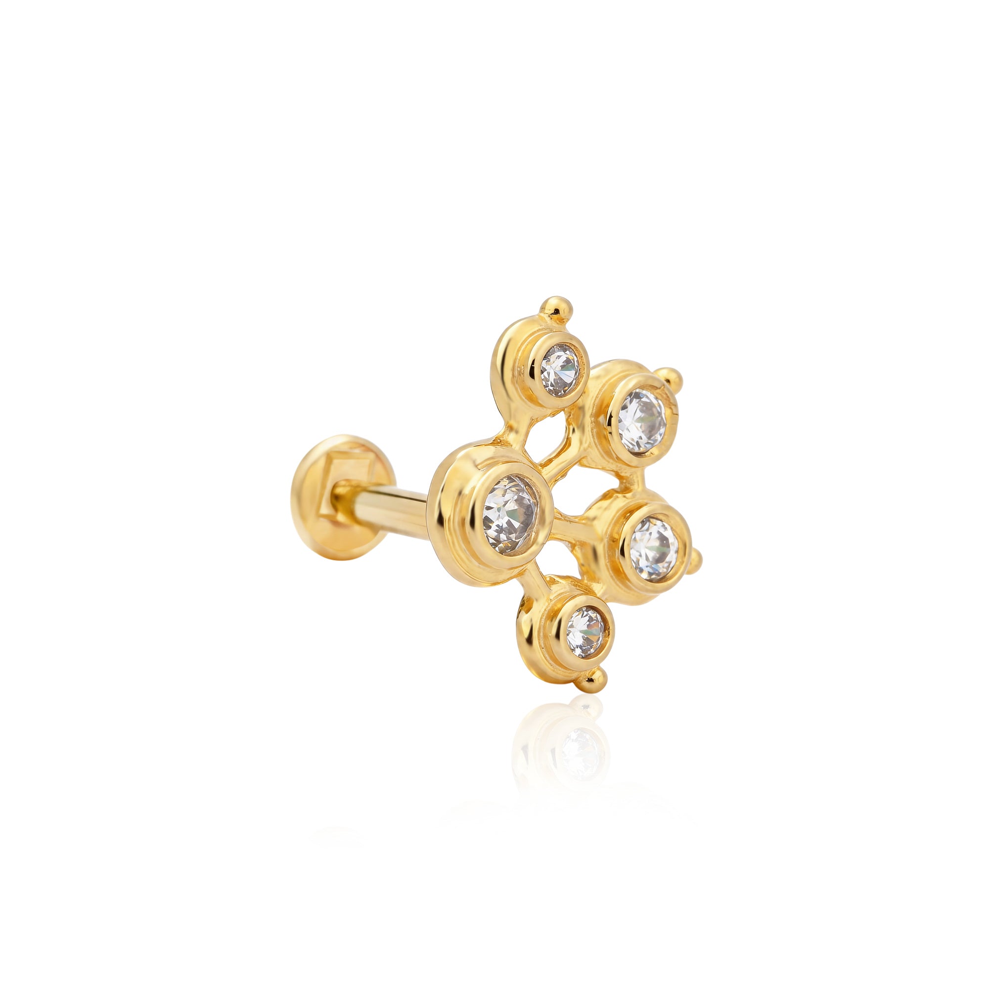 Cluster Bloom Nose Pin