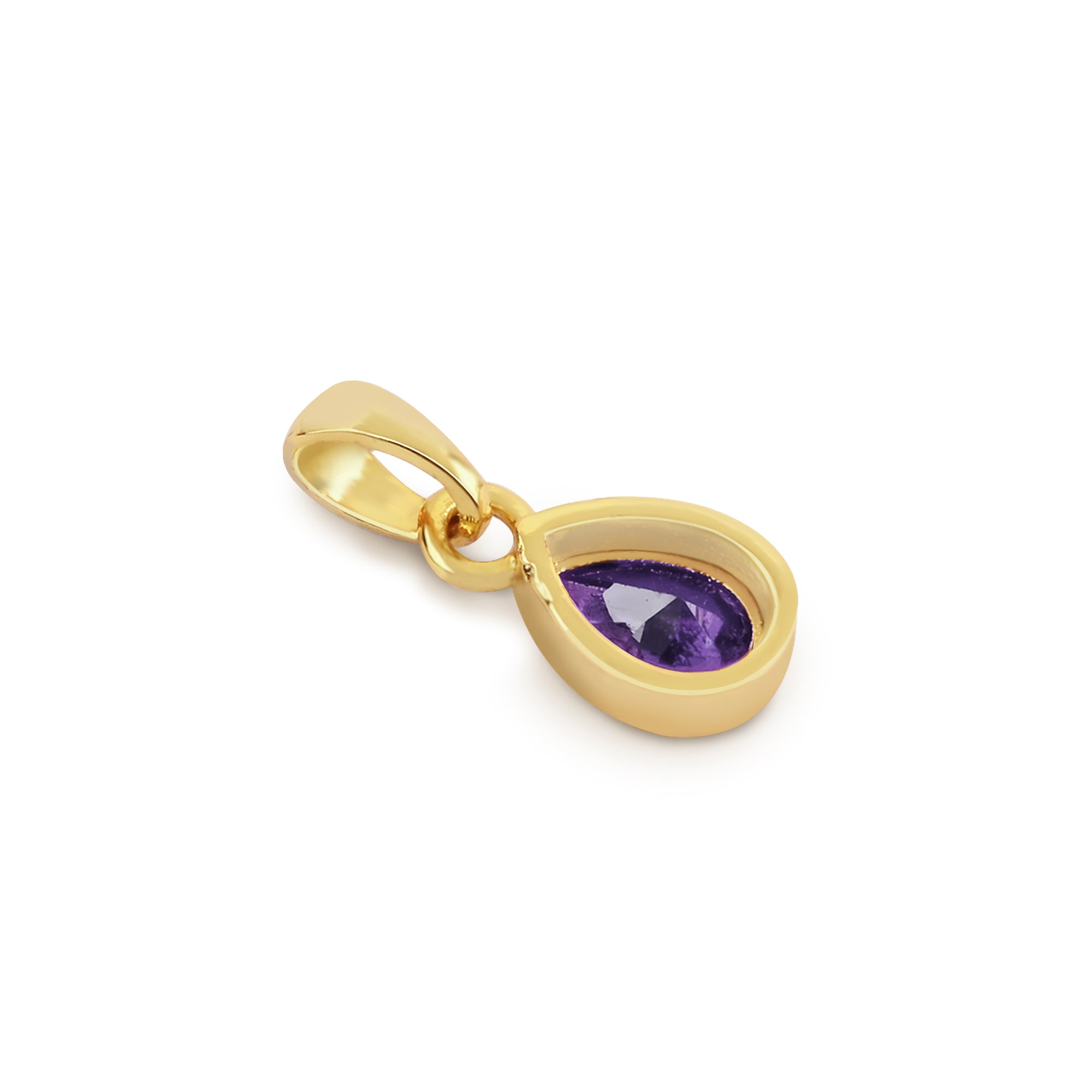 February Birthstone Pendant