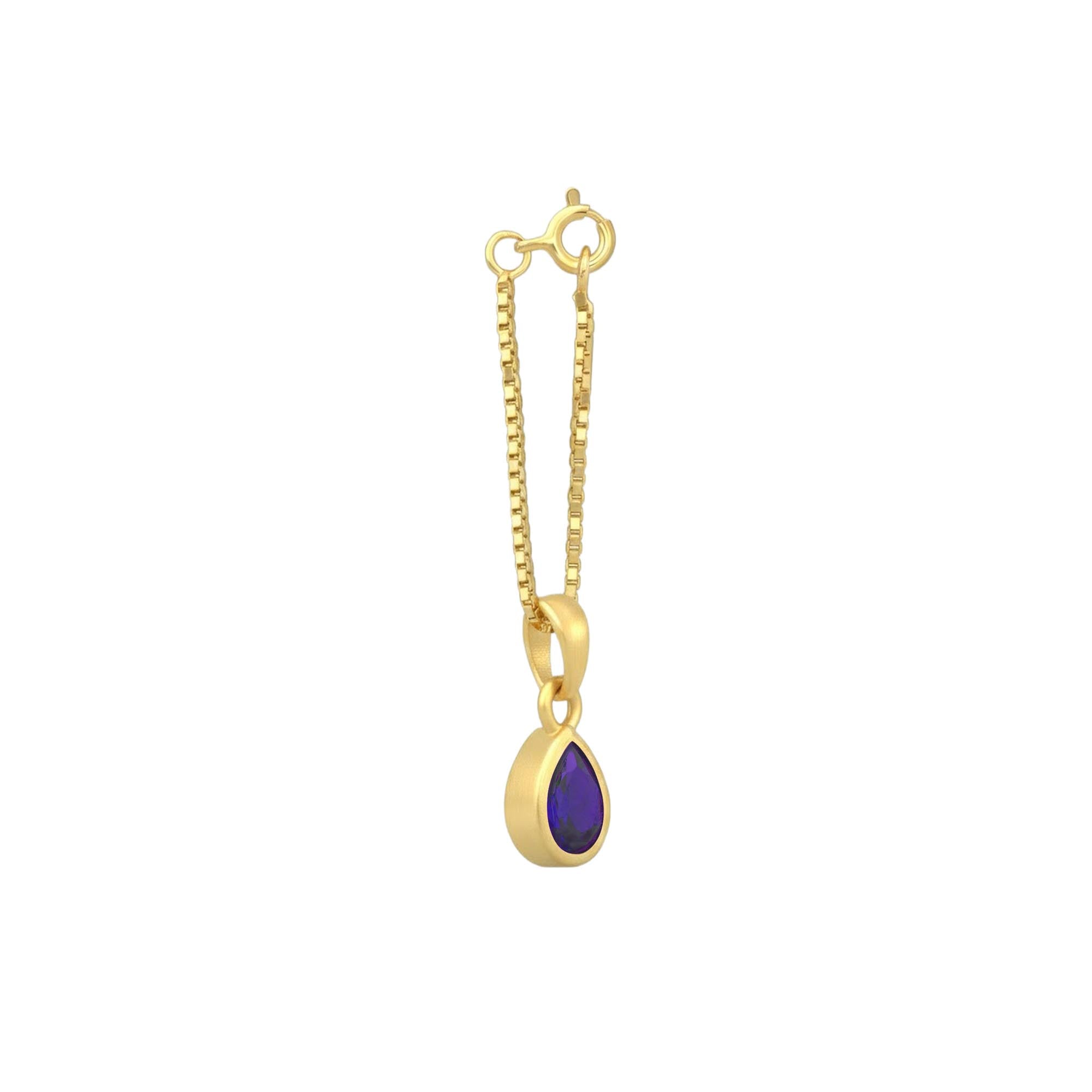February Birthstone Charm
