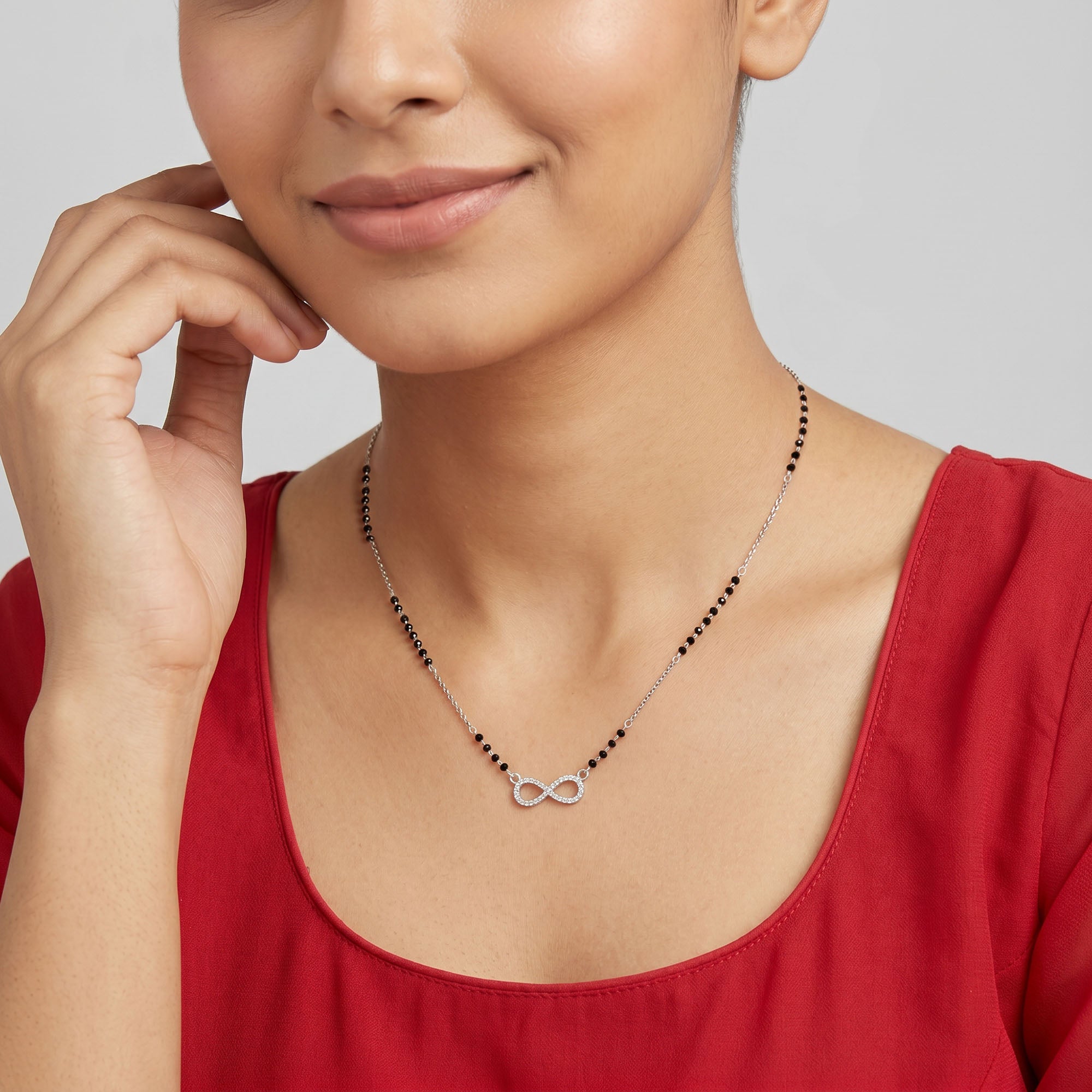 Classic Infinity CZ Mangalsutra