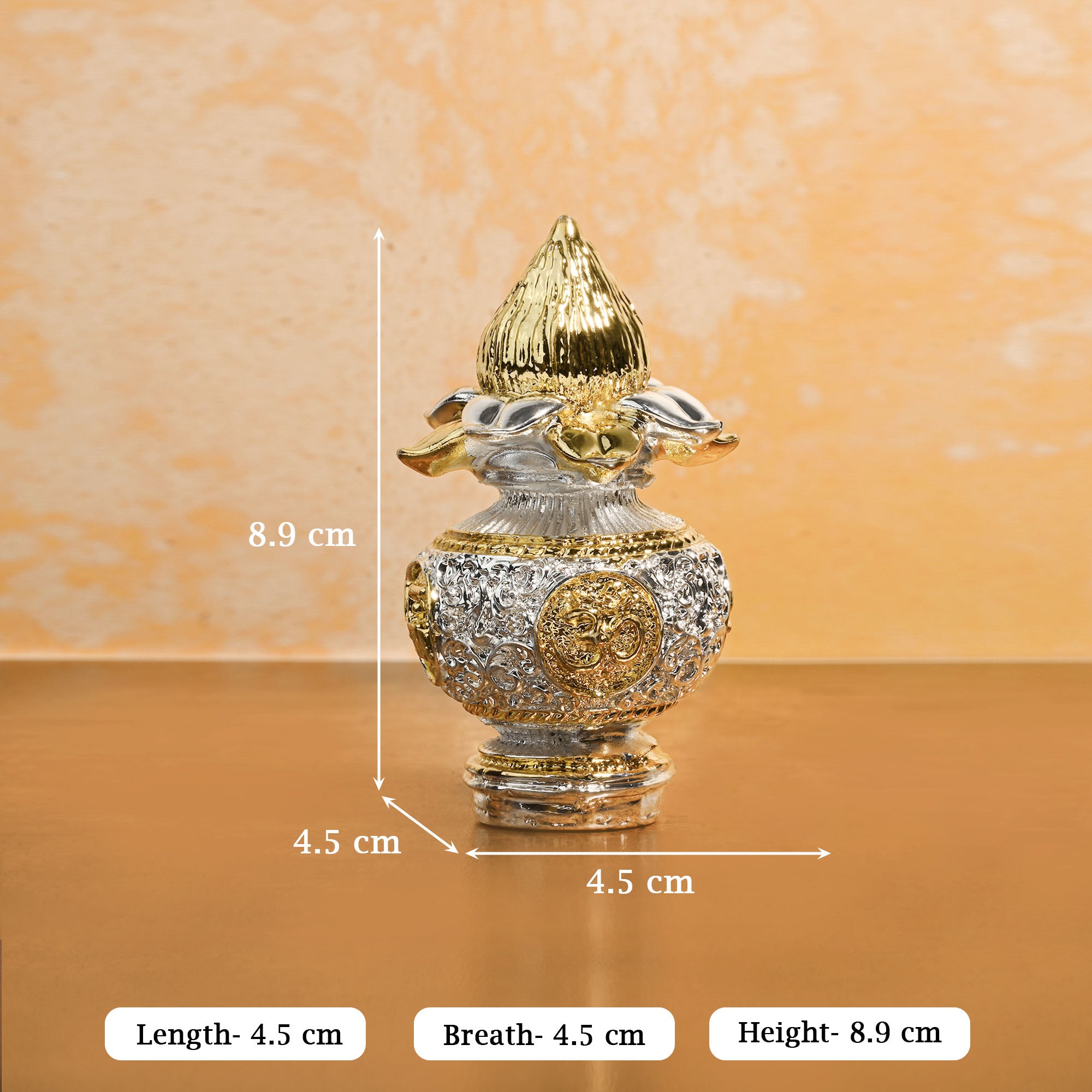 999 Silver Plated Pooja Kalash