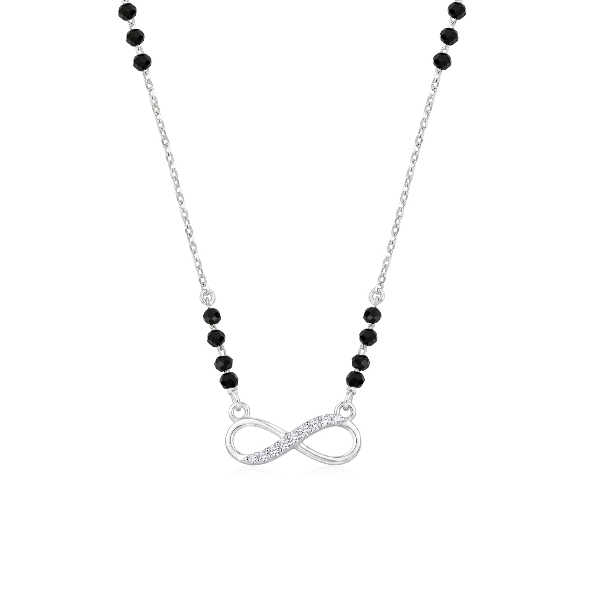 Half Stone Infinity CZ Mangalsutra