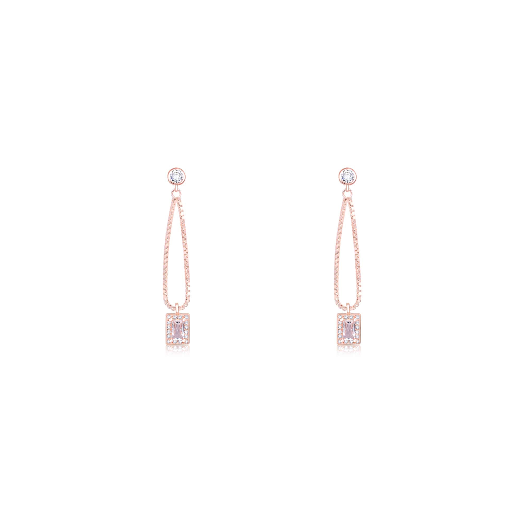 Stone Drop Earrings
