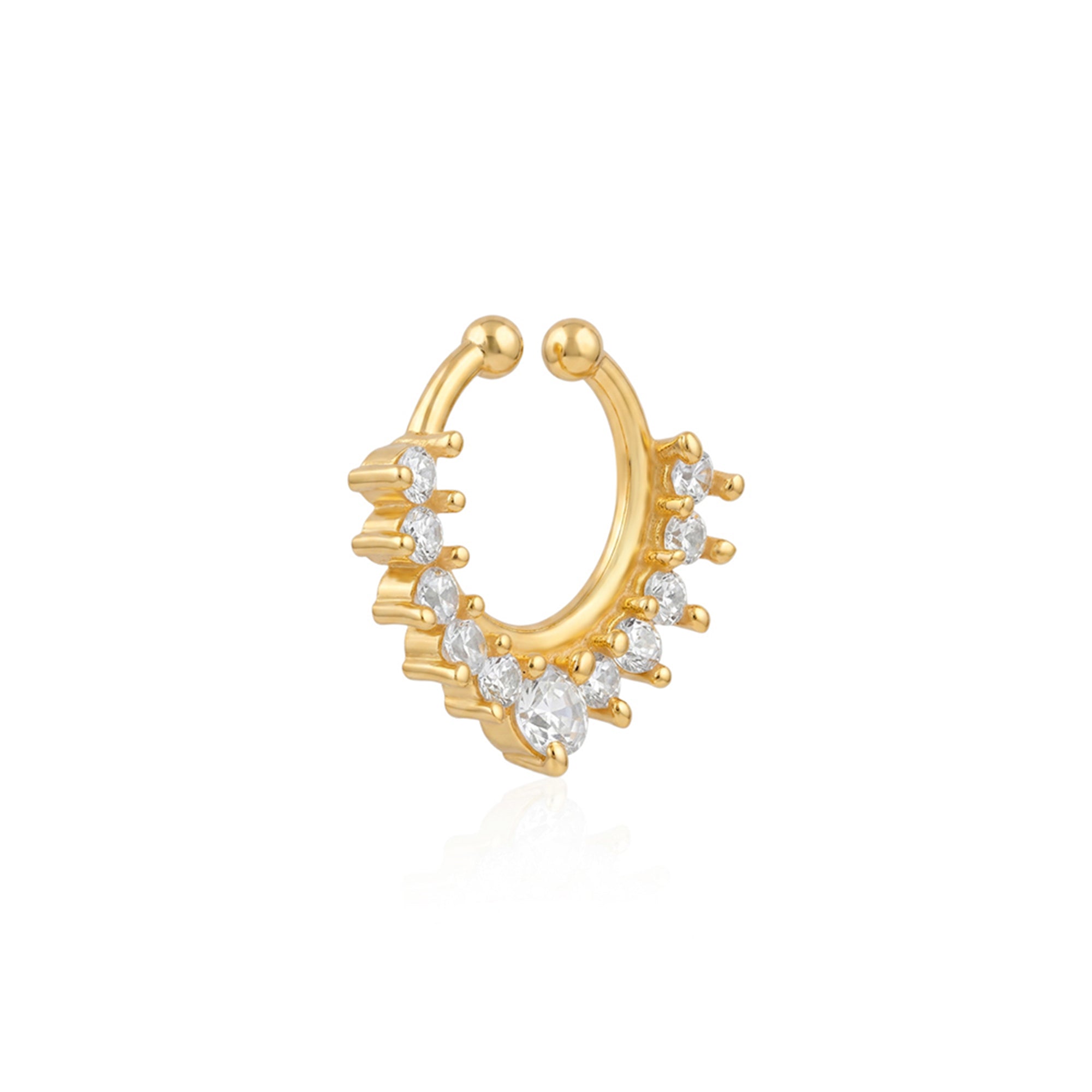 Hoop Silver Septum Ring