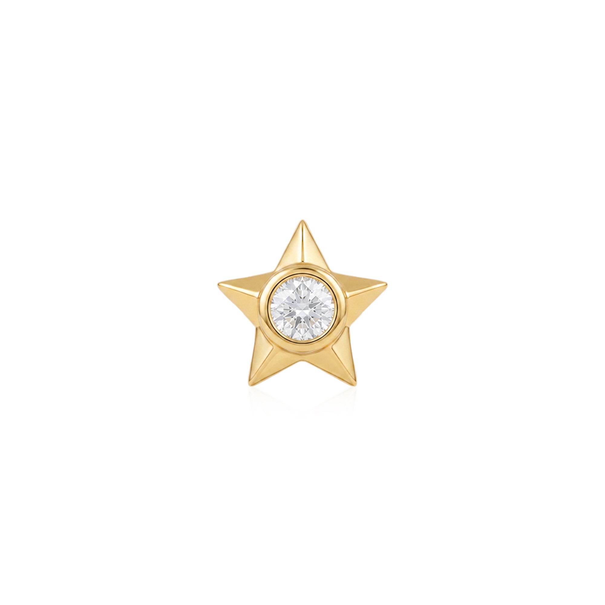 Celestial Star Silver Nose Pin