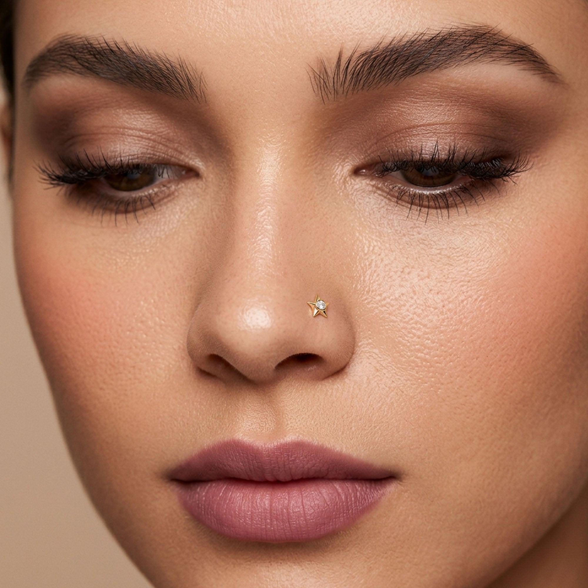 Celestial Star Silver Nose Pin