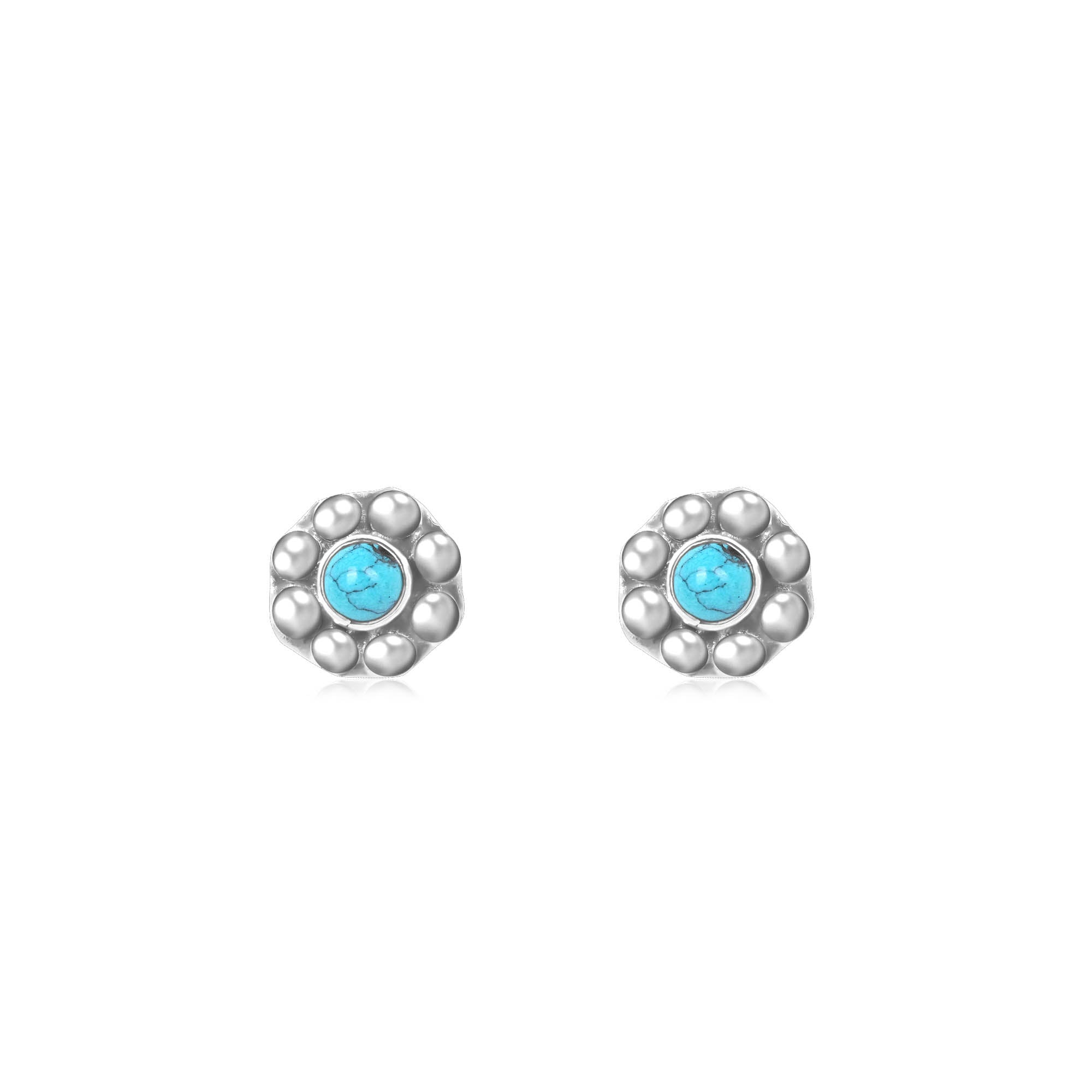Colorful Sunflower Studs