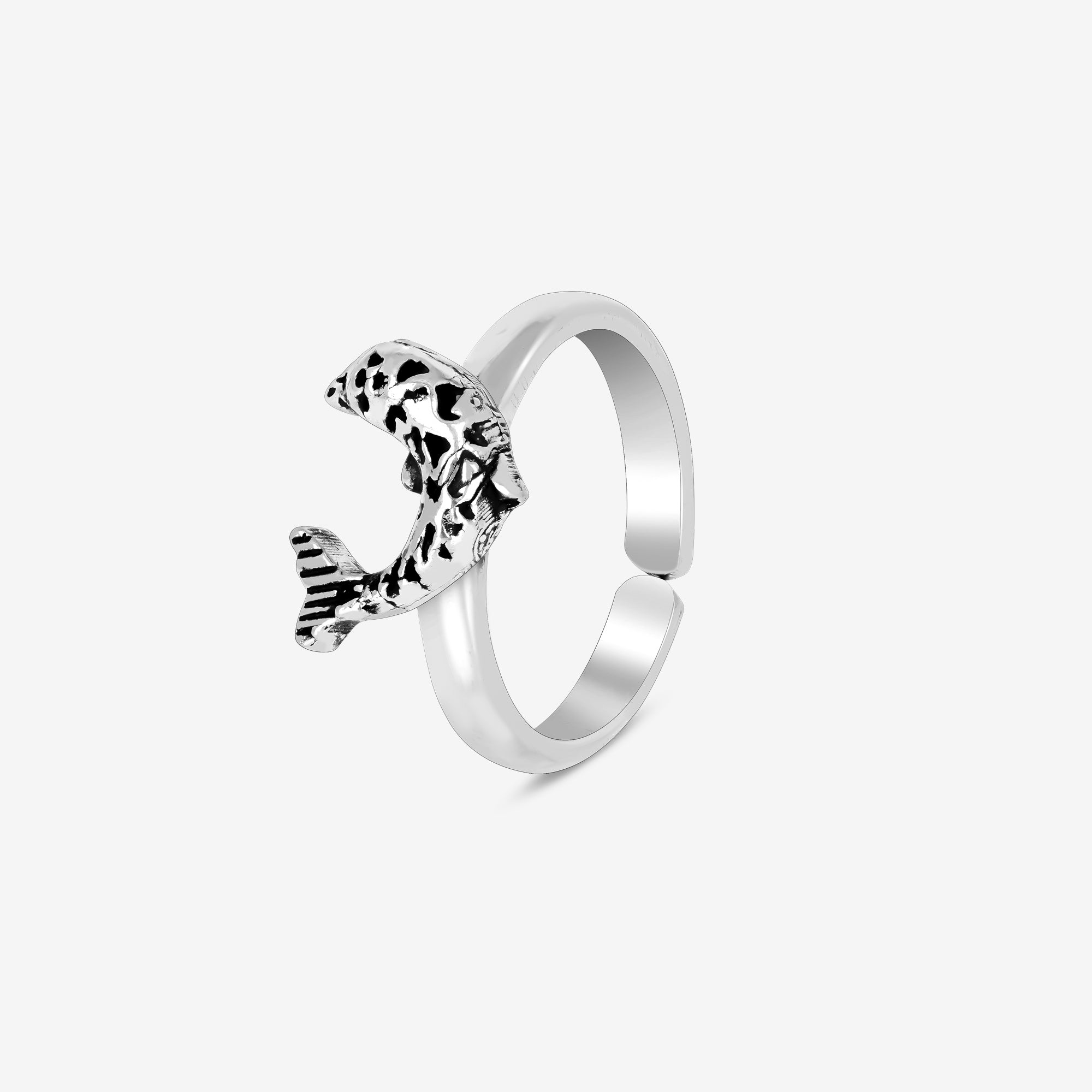 silver toe ring