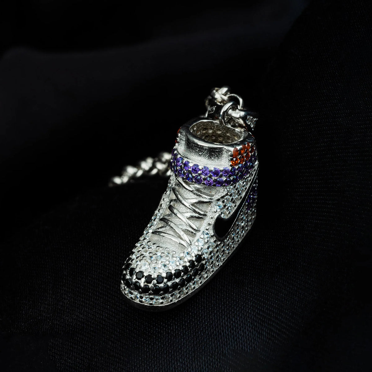 Sneaker Style: Jordan Silver Chain Pendant – Touch925