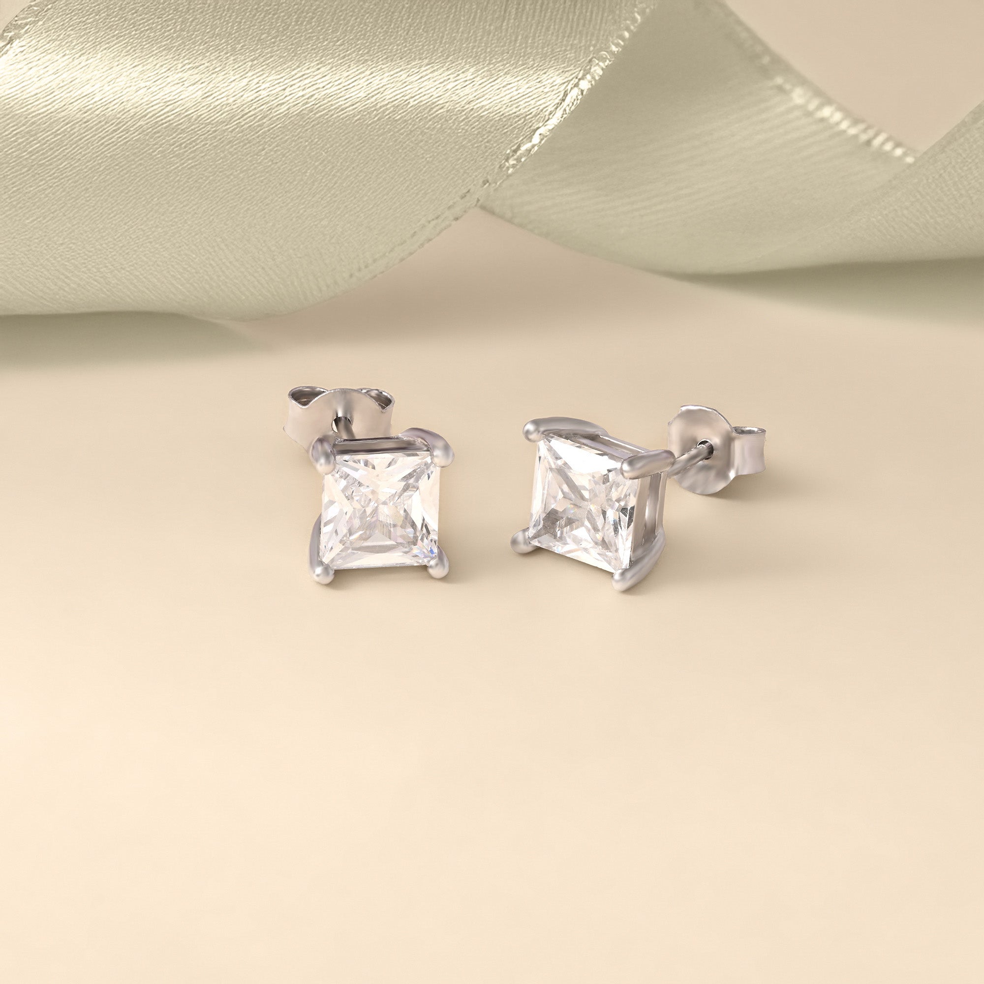 Aurora Square Studs