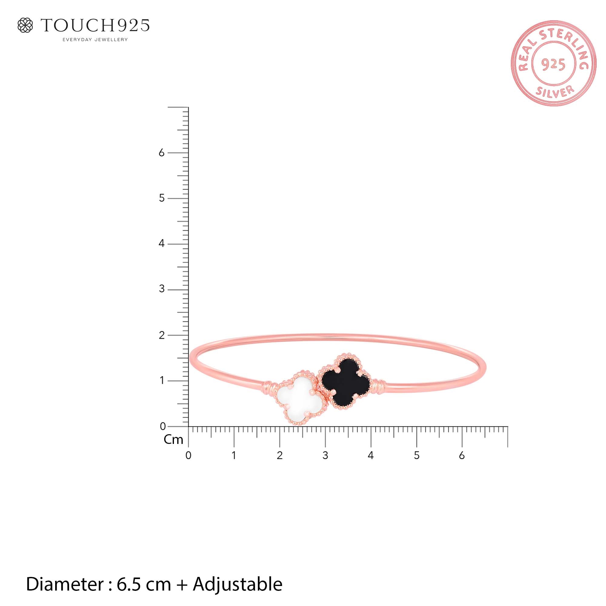 Clover Muse Silver Kada