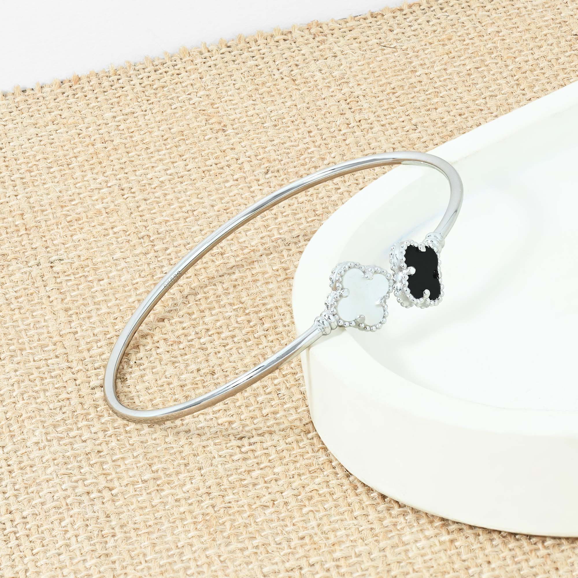 Clover Muse Silver Kada