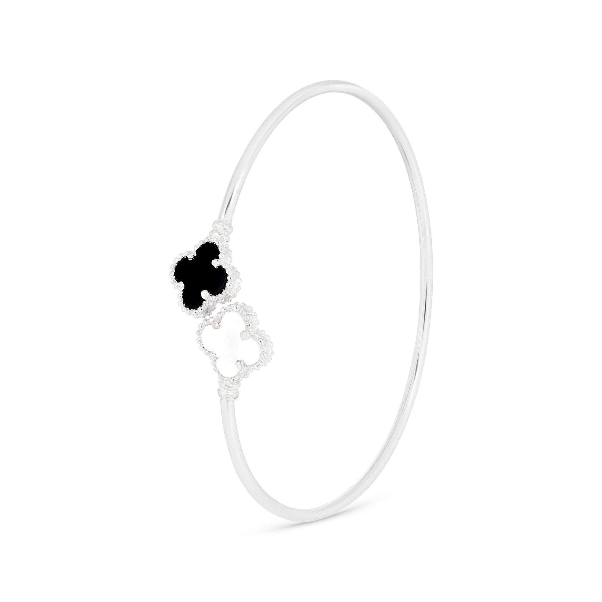Clover Muse Silver Kada
