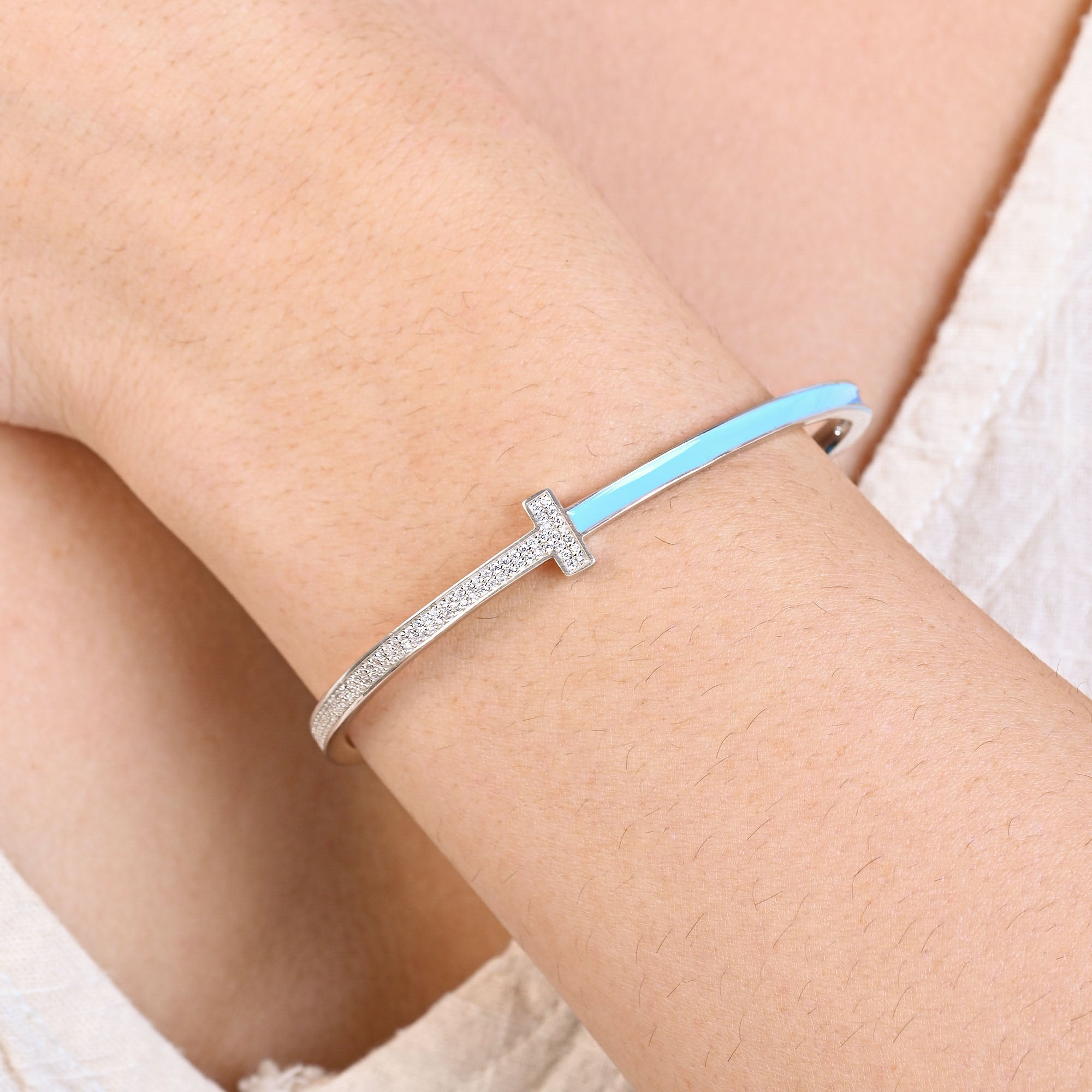 Link Luxe Silver Kada