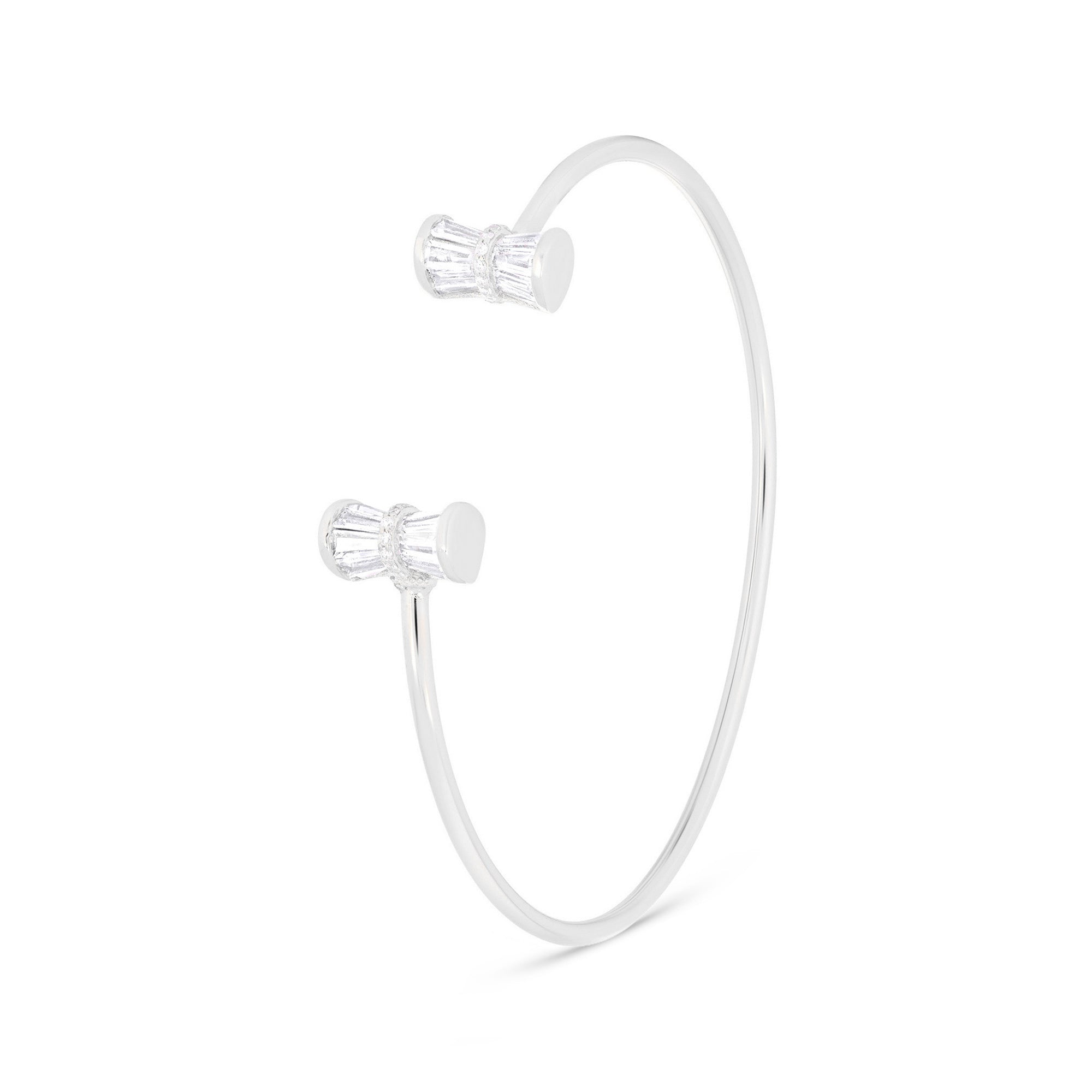 Baguette Grace Silver Kada