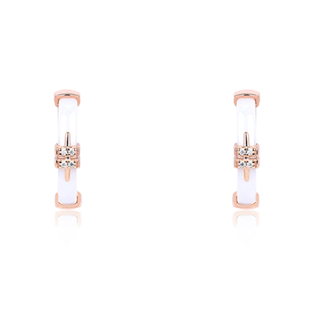 Band Hoop Earrings