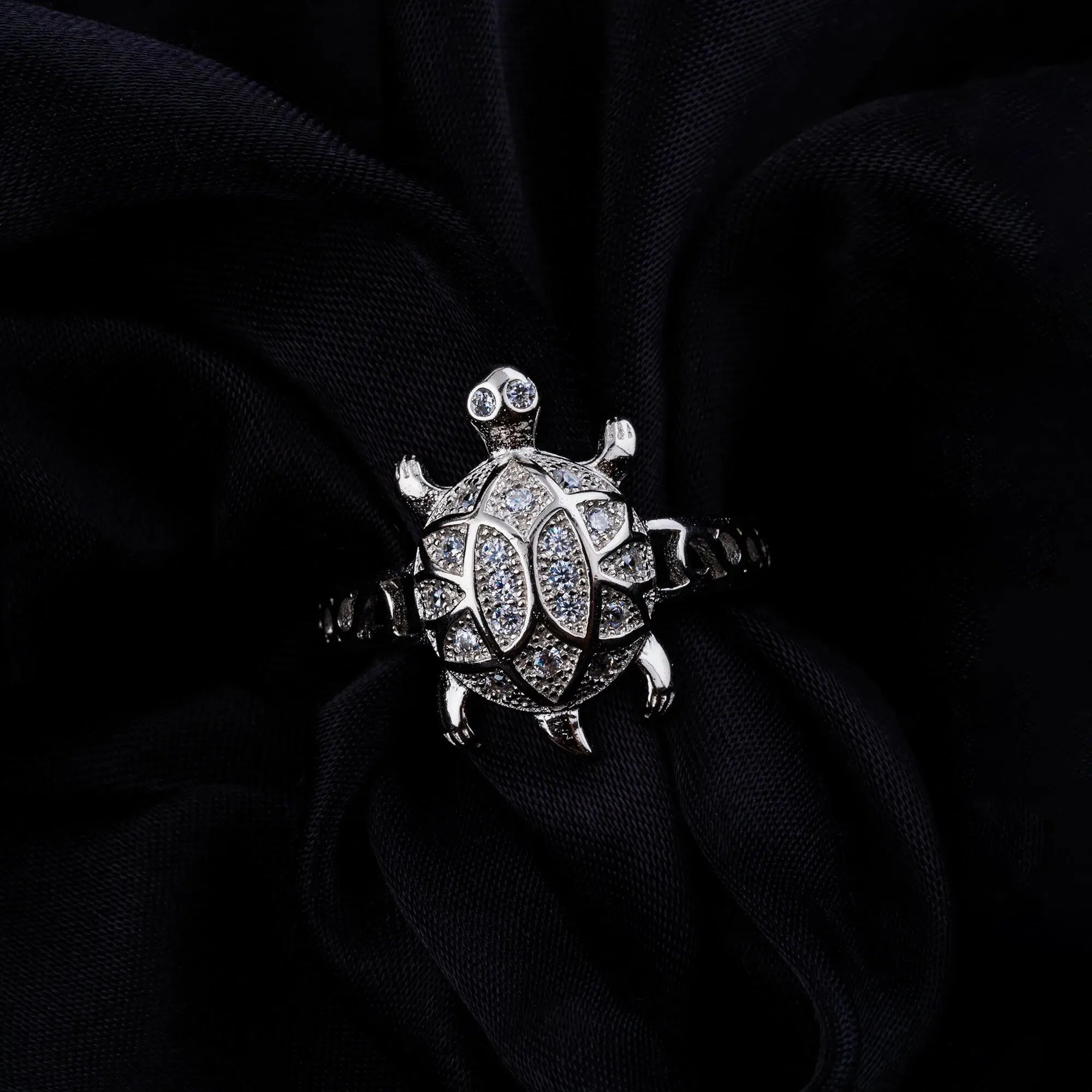 Sea Turtle Sparkle Ring - Touch925