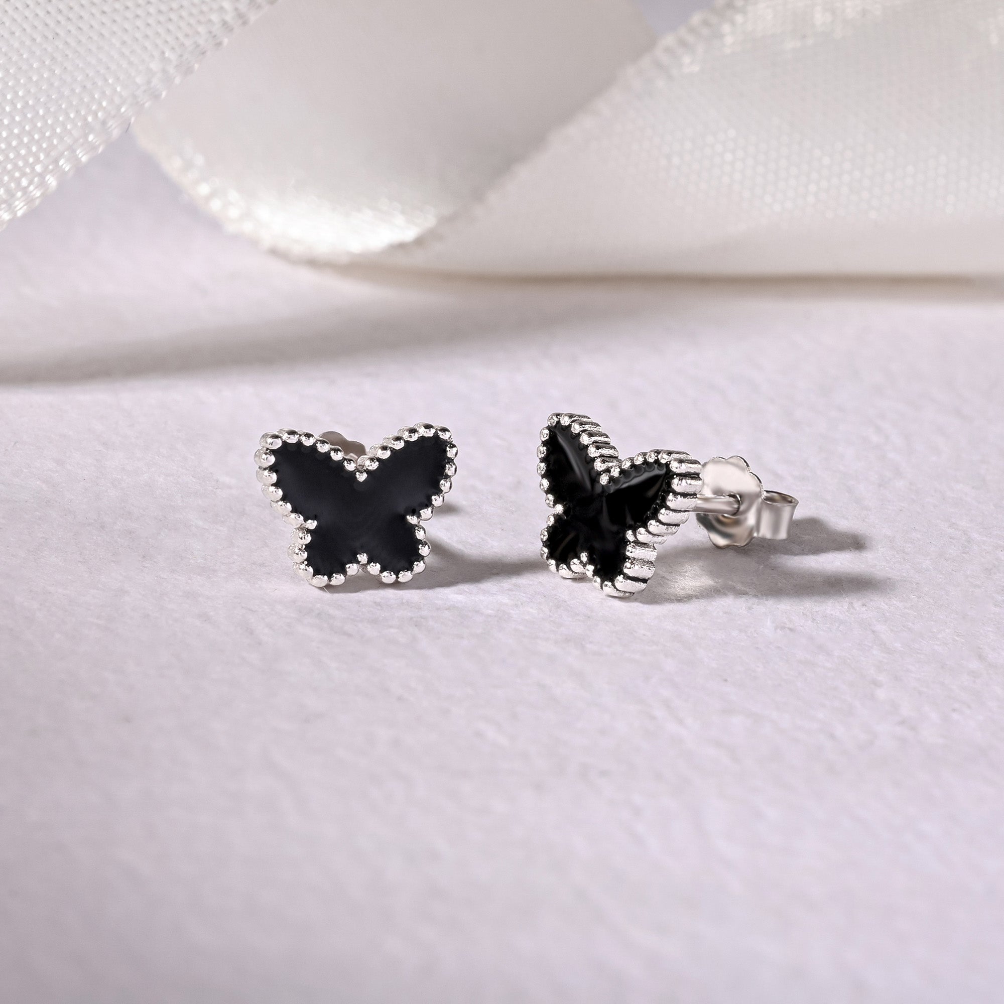 Flutter Frame Stud Earrings