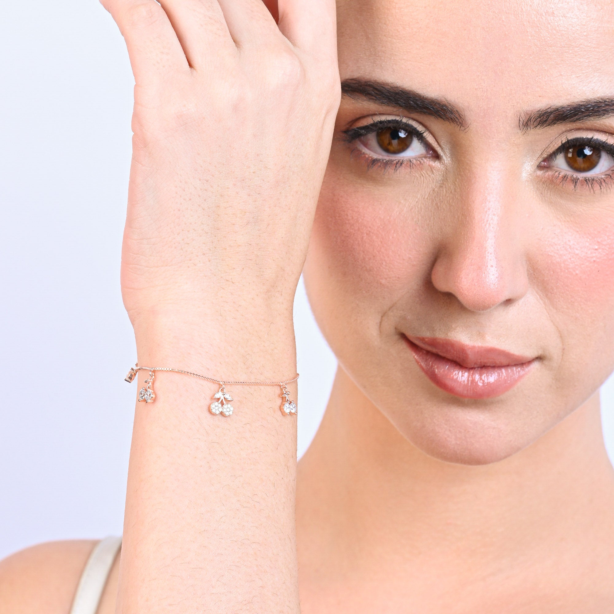 Celeste Charm Silver Bracelet