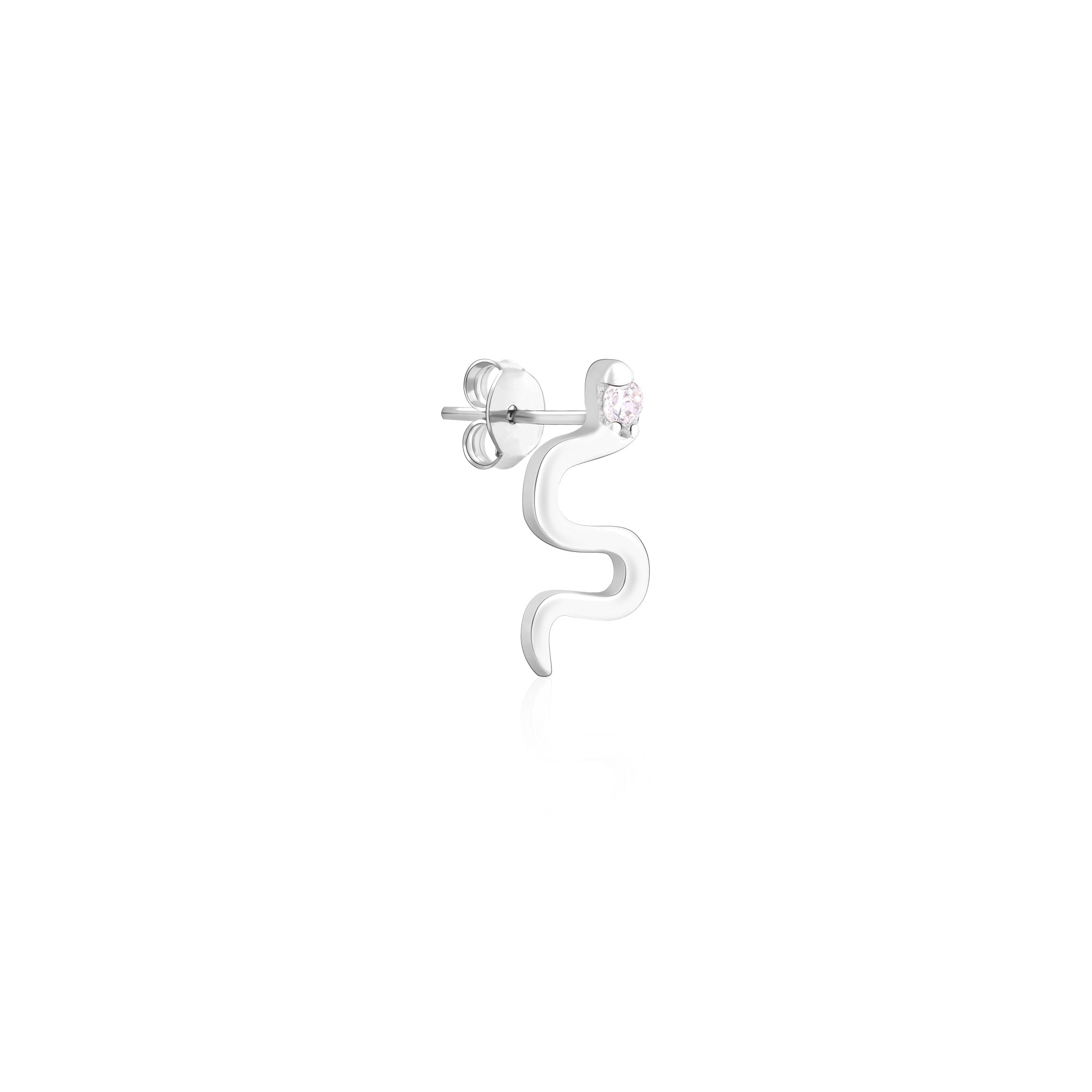 Sleek Snake Earrings