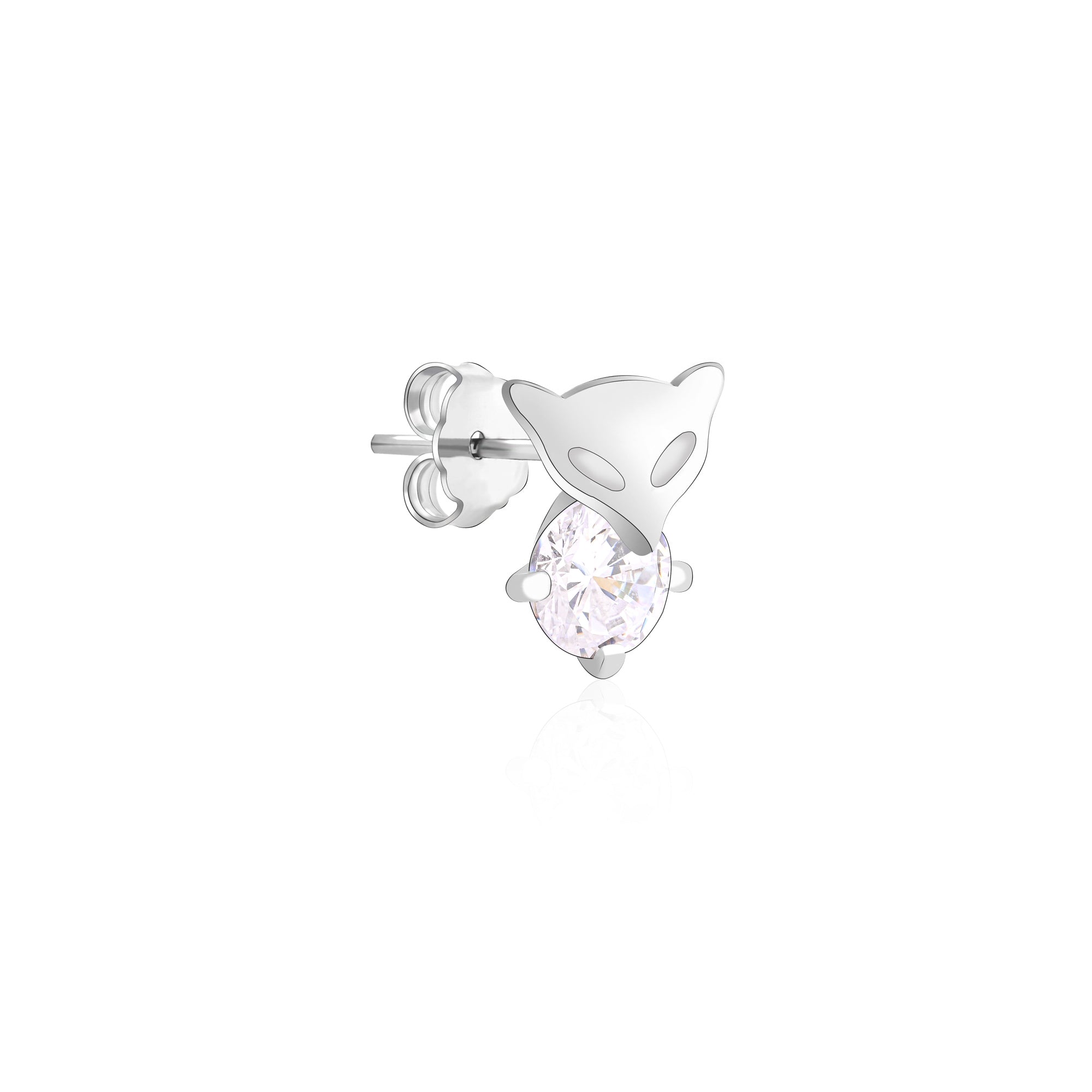 Fox Face Earrings