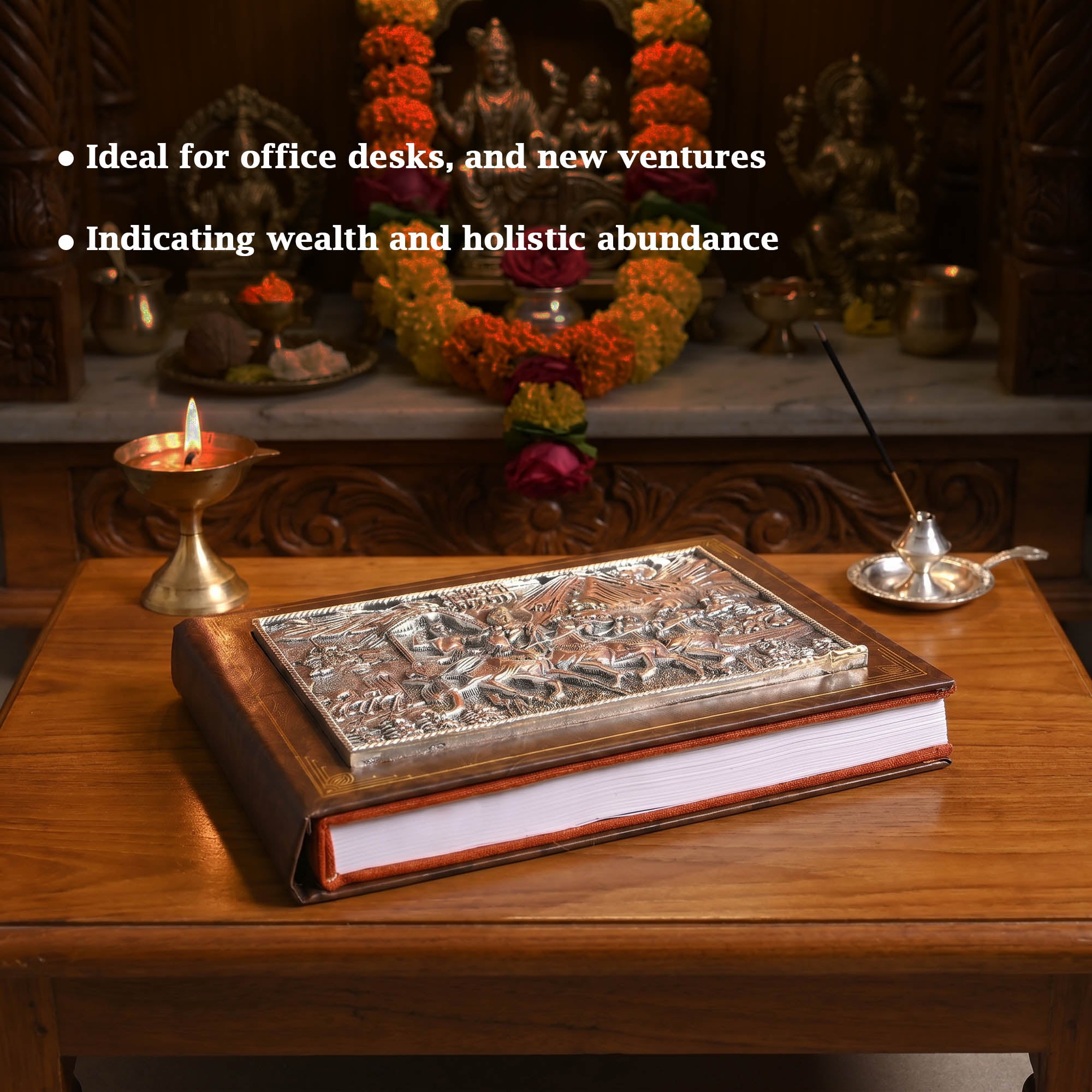 999 Silver Plated Shreemad Bhagavad Gita